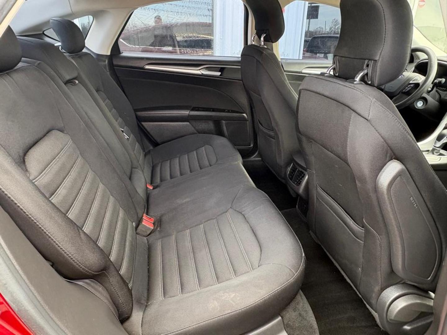 2014 RED FORD FUSION SE (3FA6P0H73ER) with an 2.5L engine, Automatic transmission, located at 501 E. Columbia St., Springfield, OH, 45503, (800) 262-7122, 39.925262, -83.801796 - ***Clean Carfax***New Tires***New Front and Rear Brakes***New Air Filter and Cabin Air Filter***New Spark Plugs***Fresh Oil Change***Detailed and Ready To Go*** Jay North Auto has offered hand picked vehicles since 1965! Our customer's enjoy a NO pressure buying experience with a small town fe - Photo#13