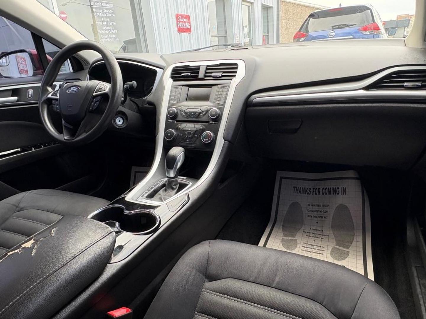 2014 RED FORD FUSION SE (3FA6P0H73ER) with an 2.5L engine, Automatic transmission, located at 501 E. Columbia St., Springfield, OH, 45503, (800) 262-7122, 39.925262, -83.801796 - ***Clean Carfax***New Tires***New Front and Rear Brakes***New Air Filter and Cabin Air Filter***New Spark Plugs***Fresh Oil Change***Detailed and Ready To Go*** Jay North Auto has offered hand picked vehicles since 1965! Our customer's enjoy a NO pressure buying experience with a small town fe - Photo#16