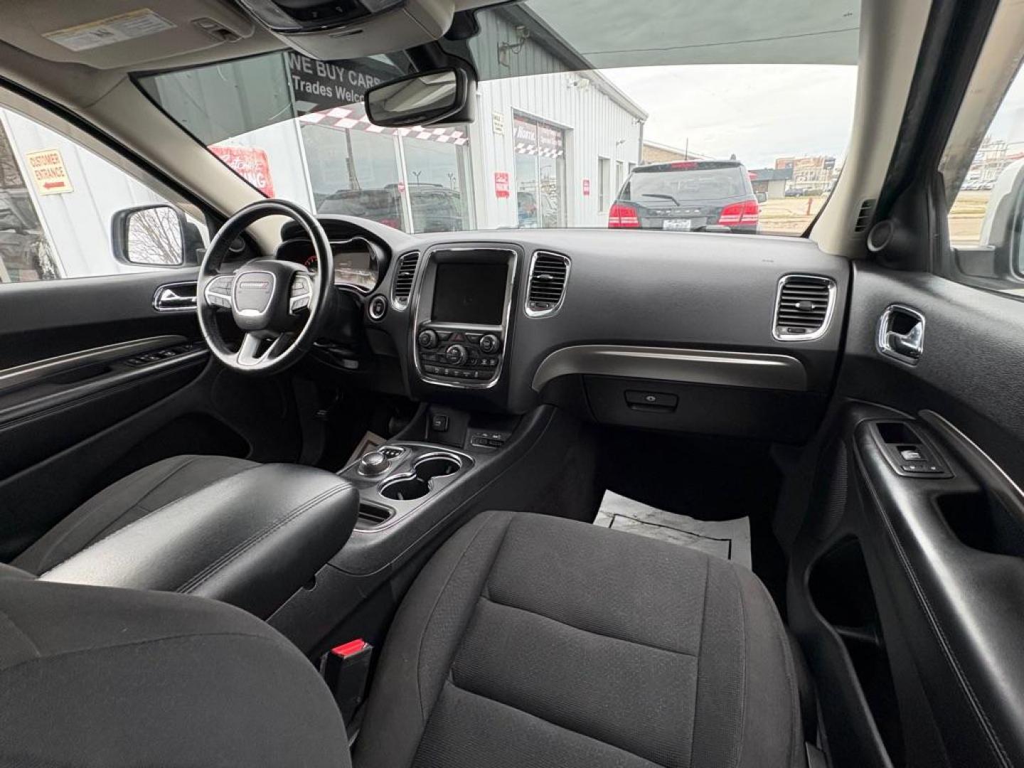 2017 WHITE DODGE DURANGO SXT (1C4RDJAG1HC) with an 3.6L engine, Automatic transmission, located at 501 E. Columbia St., Springfield, OH, 45503, (800) 262-7122, 39.925262, -83.801796 - *** Clean CarFax w/ 18 Service Records *** New Tires *** New Rear Shocks *** New Air and Cabin Filter *** Moonroof *** Tow Package *** Heated Seats and Steering Wheel *** 3rd row seating *** All Wheel Drive *** Park Assist w/ Back Up Camera *** Jay North Auto has offered hand picked vehicles sin - Photo#19