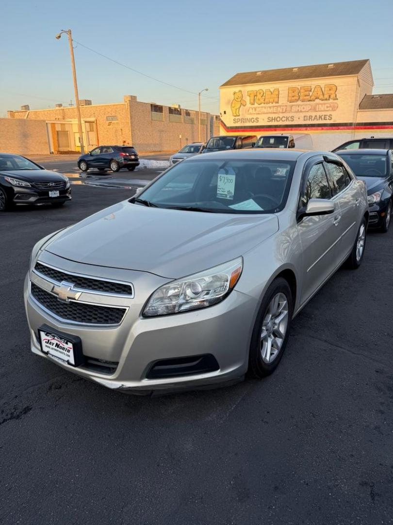 2013 GOLD CHEVROLET MALIBU 1LT (1G11C5SA8DF) with an 2.5L engine, Automatic transmission, located at 501 E. Columbia St., Springfield, OH, 45503, (800) 262-7122, 39.925262, -83.801796 - *** LT *** New Tires *** New Brakes *** New Water pump *** New Control Arms *** Oil and filter *** New Air and Cabin Filter *** Jay North Auto has offered hand picked vehicles since 1965! Our customer's enjoy a NO pressure buying experience with a small town feel. We are a preferred dealer for - Photo#2