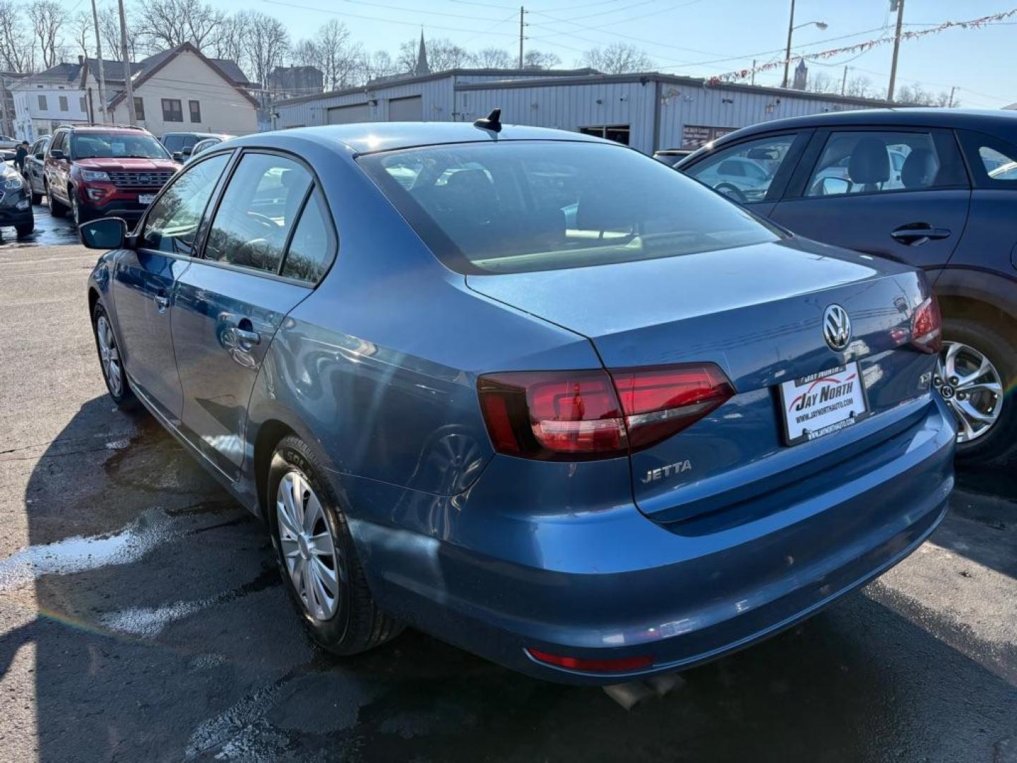 2016 BLUE VOLKSWAGEN JETTA S (3VW267AJ2GM) with an 1.4L engine, Automatic transmission, located at 501 E. Columbia St., Springfield, OH, 45503, (800) 262-7122, 39.925262, -83.801796 - ***Clean Carfax***S***New Tires***All New Brake Pads And Rotors***New Air Filter and Cabin Air Filter***New Wipers***Detailed and Ready To Go*** Jay North Auto has offered hand picked vehicles since 1965! Our customer's enjoy a NO pressure buying experience with a small town feel. We are a pr - Photo#3