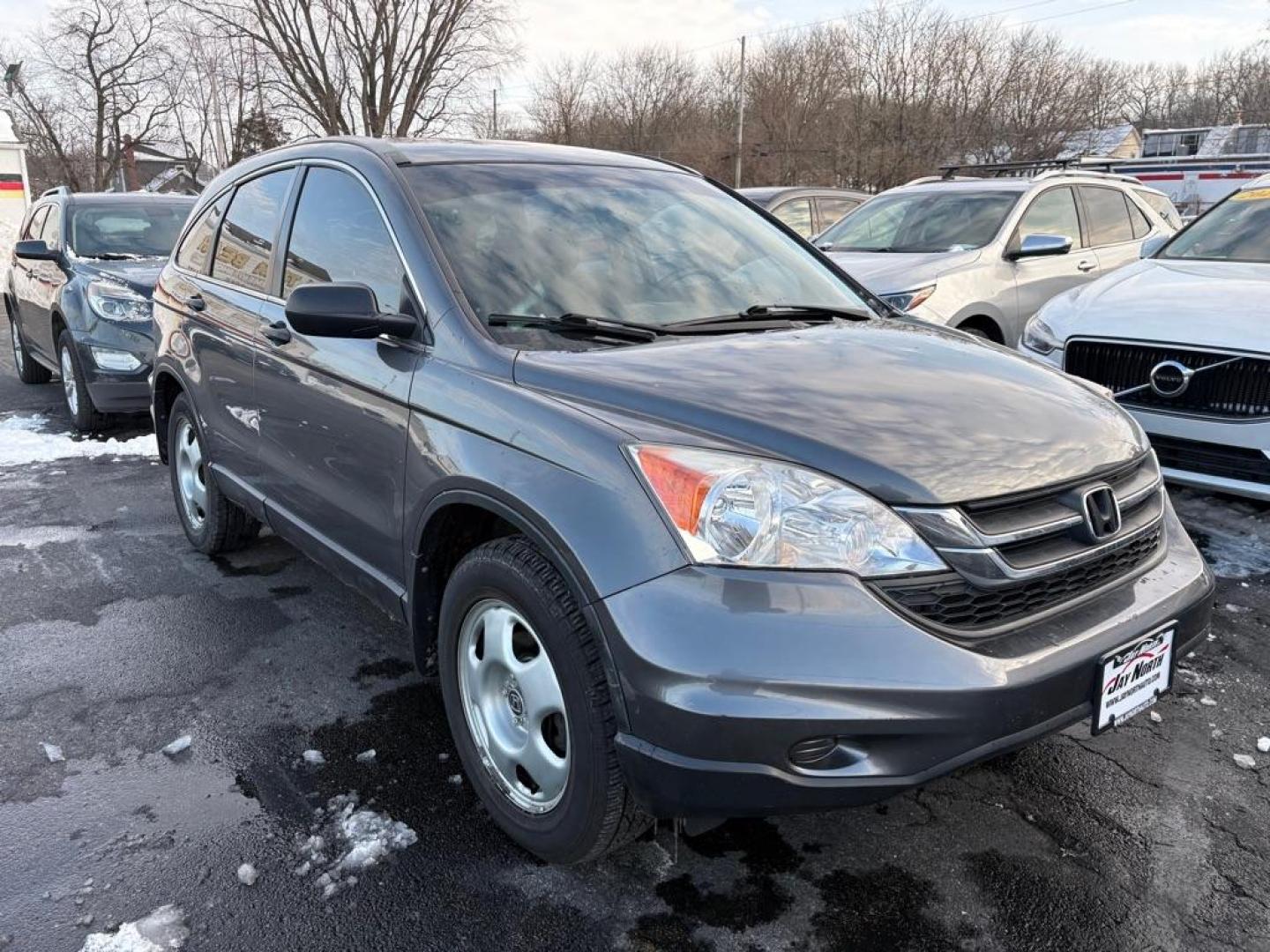 2011 GRAY HONDA CR-V LX (3CZRE3H39BG) with an 2.4L engine, Automatic transmission, located at 501 E. Columbia St., Springfield, OH, 45503, (800) 262-7122, 39.925262, -83.801796 - ***LX***LOW MILES!***All New Front and Rear Brake Pads and Rotors***69k Miles***Good Tires***New Air Cleaner***Clean Carfax***Detailed and Ready To Go!*** Jay North Auto has offered hand picked vehicles since 1965! Our customer's enjoy a NO pressure buying experience with a small town feel. Al - Photo#0