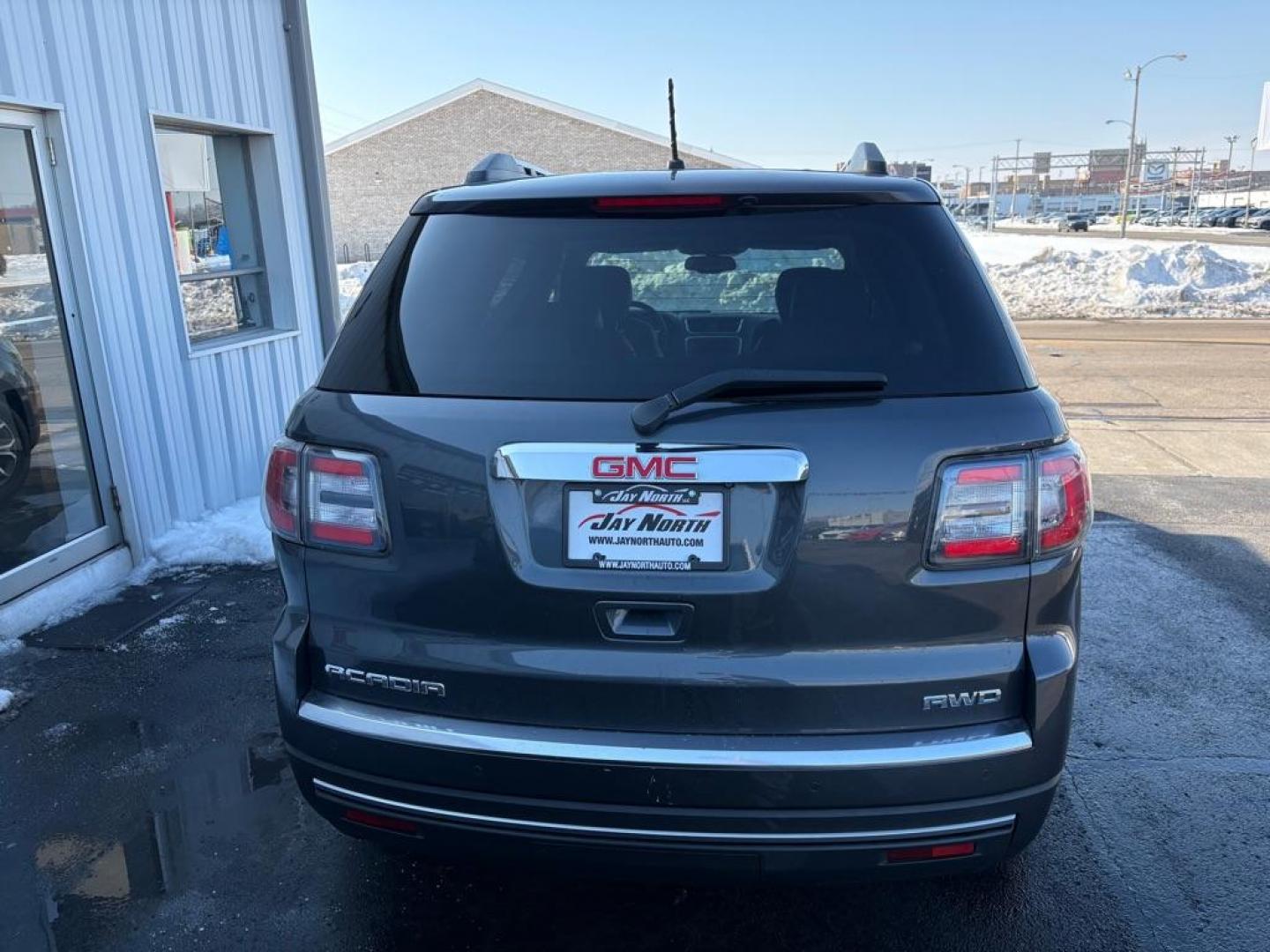 2014 GRAY GMC ACADIA SLT-1 (1GKKVRKD9EJ) with an 3.6L engine, Automatic transmission, located at 501 E. Columbia St., Springfield, OH, 45503, (800) 262-7122, 39.925262, -83.801796 - ***SLT-1***AWD***Low Miles Only 63K***Heated Leather Seats***Dual MoonRoof***New Air Filter and Cabin Air Filter***New Wiper Blades***New Tires***New Front Struts***Fresh Oil Change*** Jay North Auto has offered hand picked vehicles since 1965! Our customer's enjoy a NO pressure buying experien - Photo#3