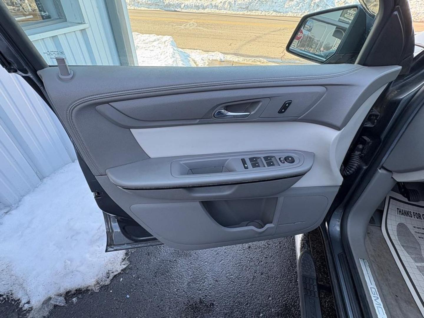 2014 GRAY GMC ACADIA SLT-1 (1GKKVRKD9EJ) with an 3.6L engine, Automatic transmission, located at 501 E. Columbia St., Springfield, OH, 45503, (800) 262-7122, 39.925262, -83.801796 - ***SLT-1***AWD***Low Miles Only 63K***Heated Leather Seats***Dual MoonRoof***New Air Filter and Cabin Air Filter***New Wiper Blades***New Tires***New Front Struts***Fresh Oil Change*** Jay North Auto has offered hand picked vehicles since 1965! Our customer's enjoy a NO pressure buying experien - Photo#7