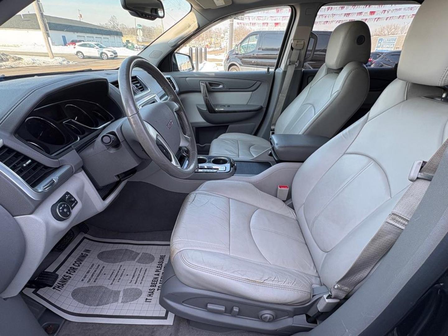 2014 GRAY GMC ACADIA SLT-1 (1GKKVRKD9EJ) with an 3.6L engine, Automatic transmission, located at 501 E. Columbia St., Springfield, OH, 45503, (800) 262-7122, 39.925262, -83.801796 - ***SLT-1***AWD***Low Miles Only 63K***Heated Leather Seats***Dual MoonRoof***New Air Filter and Cabin Air Filter***New Wiper Blades***New Tires***New Front Struts***Fresh Oil Change*** Jay North Auto has offered hand picked vehicles since 1965! Our customer's enjoy a NO pressure buying experien - Photo#8