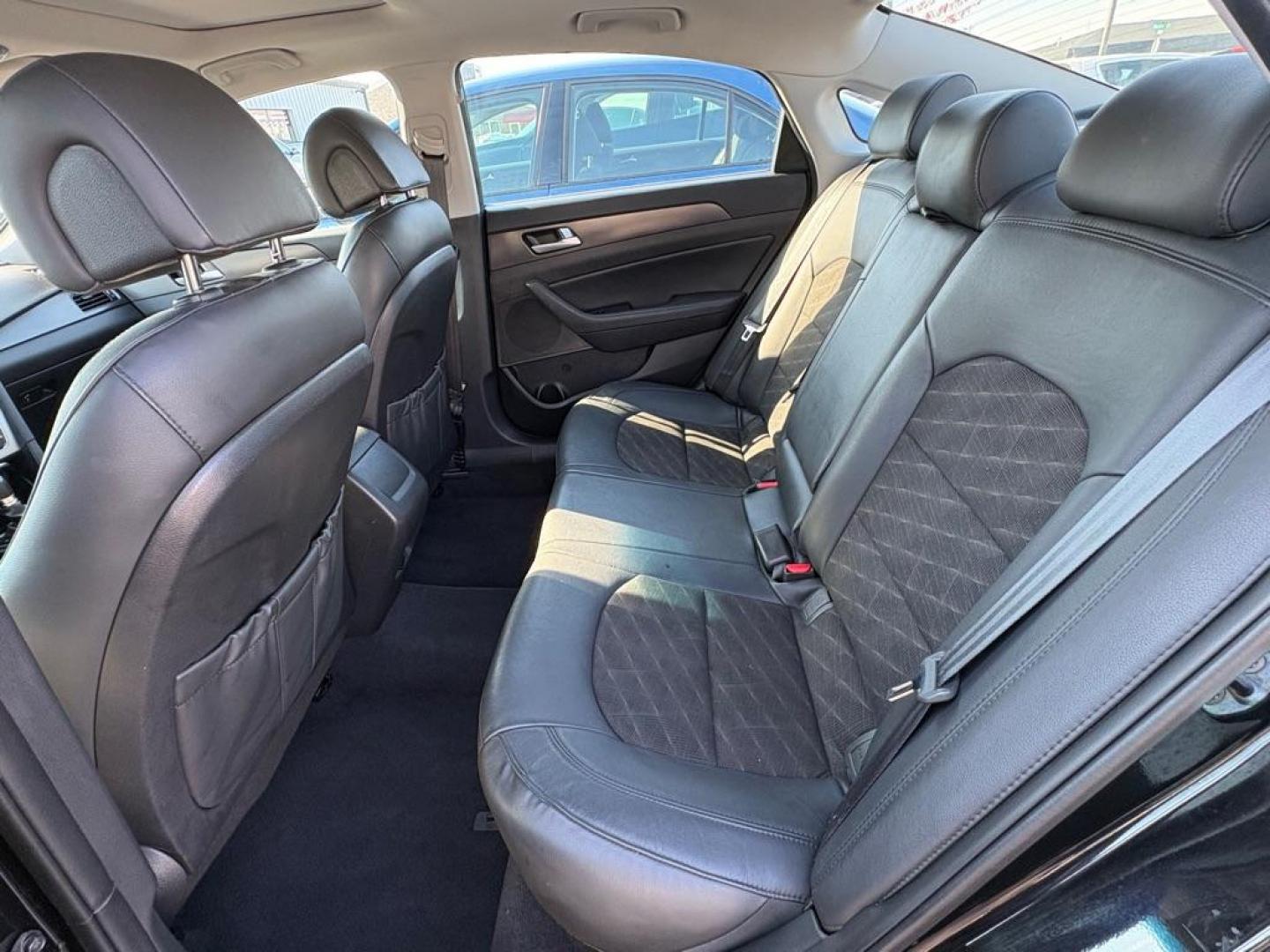 2017 BLACK HYUNDAI SONATA SPORT (5NPE34AF8HH) with an 2.4L engine, Automatic transmission, located at 501 E. Columbia St., Springfield, OH, 45503, (800) 262-7122, 39.925262, -83.801796 - ***Clean Carfax***New Tires***All New Brake Pads and Rotors***New Spark Plugs***New Serpentine Belt***Heated Leather Seating***Moonroof***Fresh Oil Change*** Jay North Auto has offered hand picked vehicles since 1965! Our customer's enjoy a NO pressure buying experience with a small town feel. - Photo#12