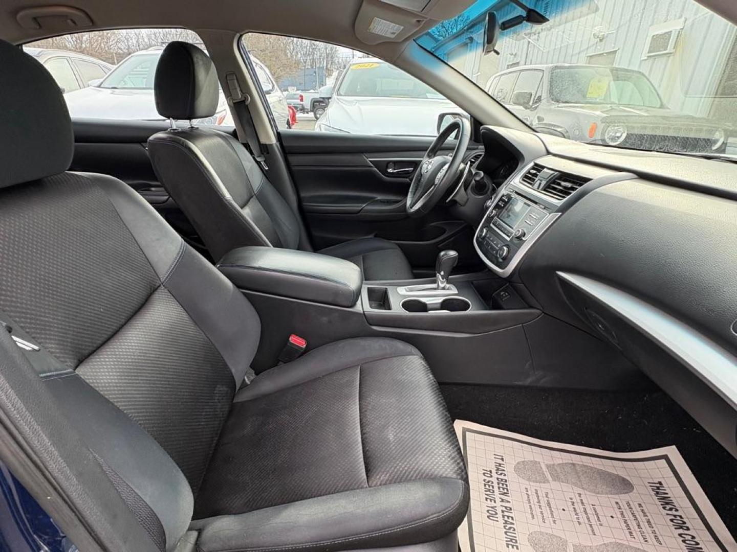 2016 BLUE NISSAN ALTIMA 2.5 SR (1N4AL3AP6GC) with an 2.5L engine, Continuously Variable transmission, located at 501 E. Columbia St., Springfield, OH, 45503, (800) 262-7122, 39.925262, -83.801796 - *** SR *** New Tires *** Tune Up *** New Brakes *** New Battery *** New O2 sensors *** New Wipers *** New Cabin and Air filter *** 19 Service Records on clean CarFax *** Jay North Auto has offered hand picked vehicles since 1965! Our customer's enjoy a NO pressure buying experience with a small - Photo#16