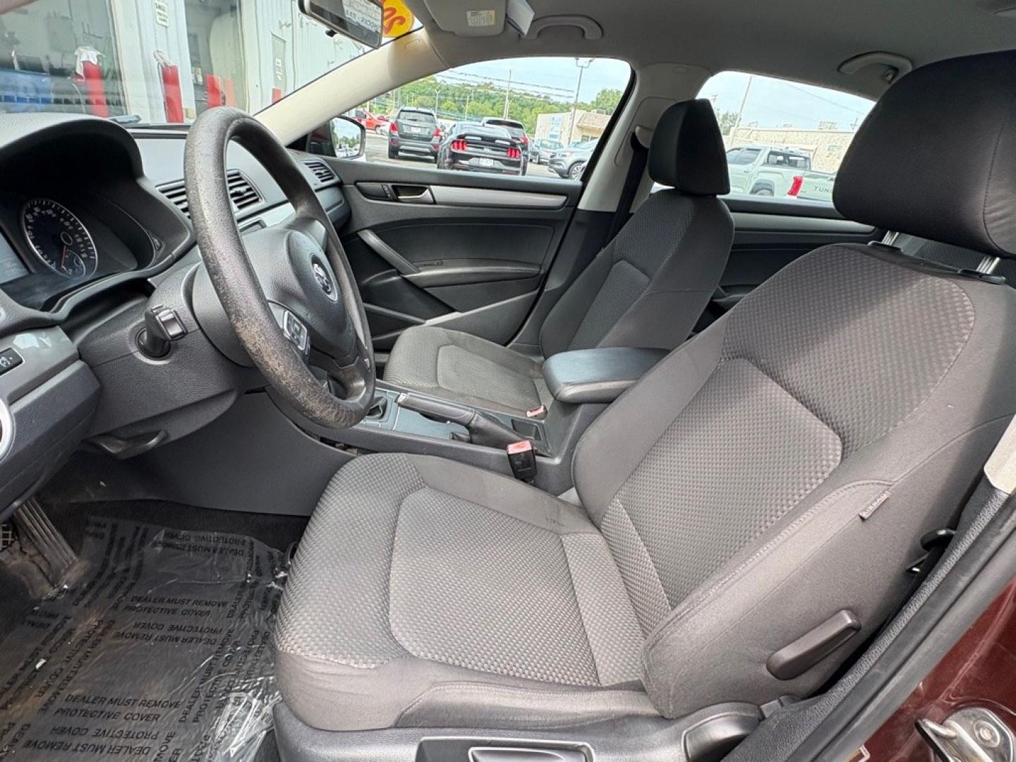 2013 MAROON VOLKSWAGEN PASSAT S (1VWAP7A37DC) with an 2.5L engine, 5-Speed Manual transmission, located at 501 E. Columbia St., Springfield, OH, 45503, (800) 262-7122, 39.925262, -83.801796 - ***S***5-Speed Manual***New Tires***New Front and Rear Brake Pads and Rotors***New Battery***New Wiper Blades***New Spark Plugs***New Cabin Air Filter***Fresh Oil Change***Ready To Go!*** Jay North Auto has offered hand picked vehicles since 1965! Our customer's enjoy a NO pressure buying exper- Photo#7