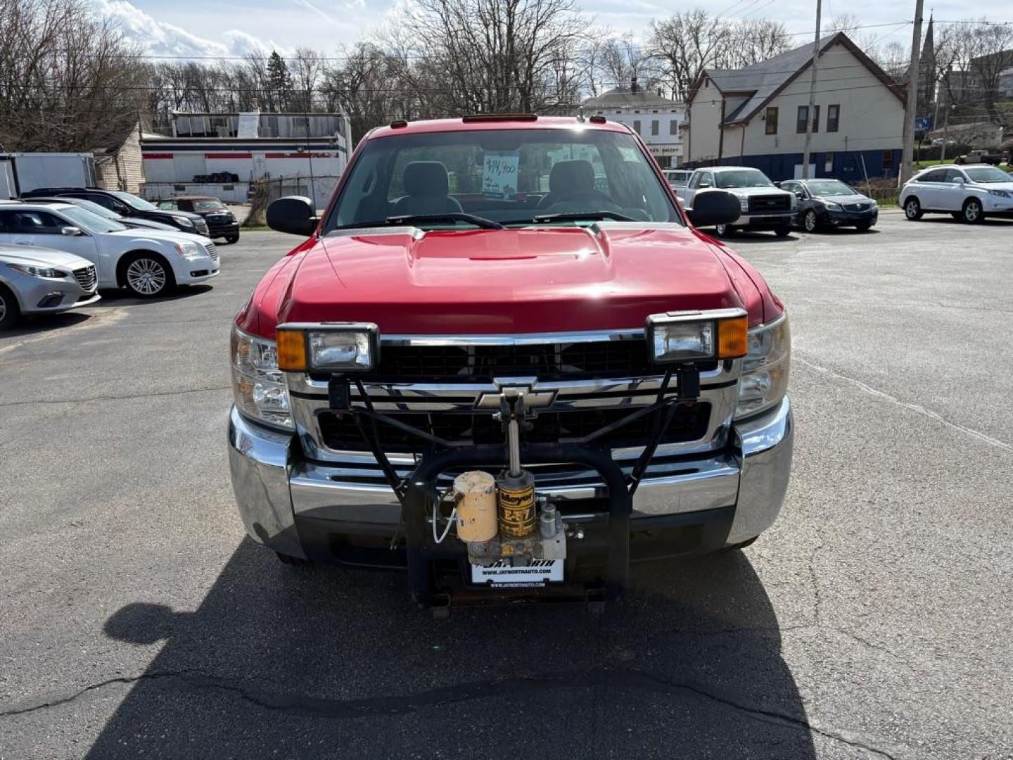 2008 RED CHEVROLET SILVERADO 2500 HEAVY DUTY (1GCHK24K28E) with an 6.0L engine, Automatic transmission, located at 501 E. Columbia St., Springfield, OH, 45503, (800) 262-7122, 39.925262, -83.801796 - ***Price Includes Documentation Fee!***2500HD***4X4***Regular Cab***6.0L V8*** New Air and Cabin Filter *** New Trans cooler line *** Oil and Filter *** 2 Owner w/ Clean CarFax *** Jay North Auto has offered hand picked vehicles since 1965! Our customer's enjoy a NO pressure buying experience w - Photo#7