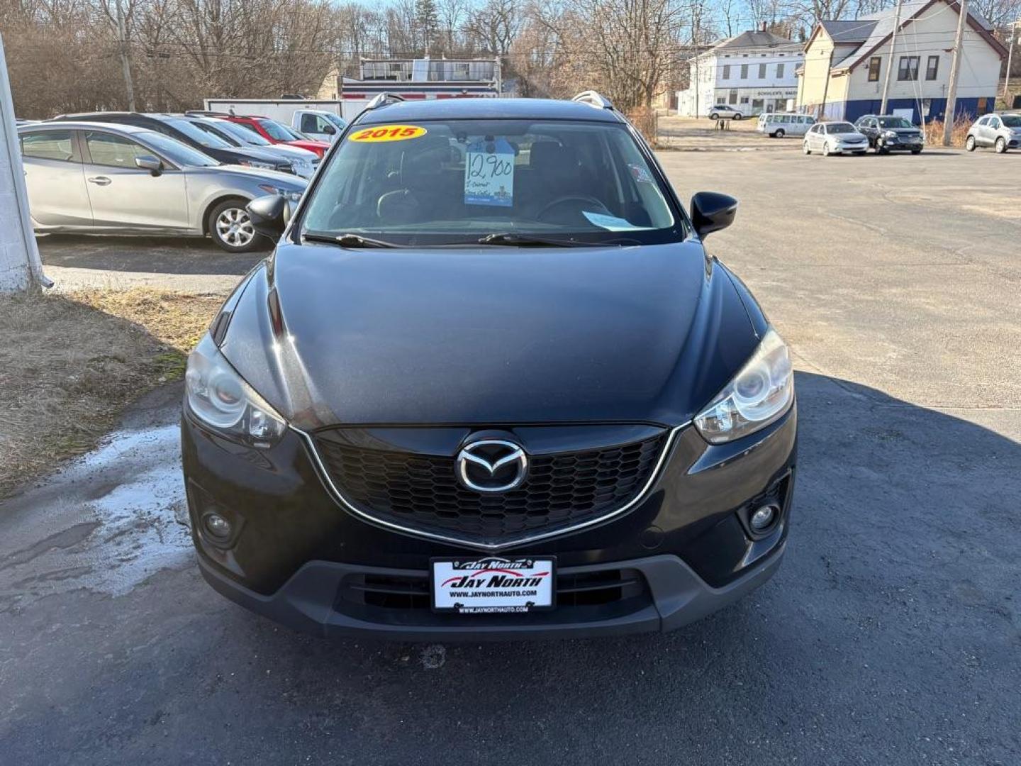 2015 BLACK MAZDA CX-5 GRAND TOURING (JM3KE4DY7F0) with an 2.5L engine, Automatic transmission, located at 501 E. Columbia St., Springfield, OH, 45503, (800) 262-7122, 39.925262, -83.801796 - ***1-Owner***Clean Carfax***Grand Touring***Leather Seating***Sunroof***AWD***Brakes***New Spark Plugs*** Jay North Auto has offered hand picked vehicles since 1965! Our customer's enjoy a NO pressure buying experience with a small town feel. We are a preferred dealer for many local credit un - Photo#5