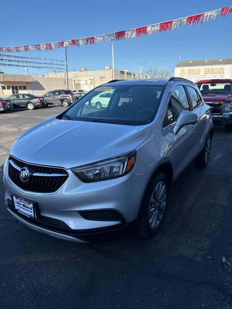 2017 SILVER BUICK ENCORE PREFERRED (KL4CJASB9HB) with an 1.4L engine, Automatic transmission, located at 501 E. Columbia St., Springfield, OH, 45503, (800) 262-7122, 39.925262, -83.801796 - *** New Turbo *** Turbo Lines *** Engine Oil Cooler *** Purge Valve *** New O2 Sensors *** Tune Up *** New Air and Cabin filter *** New Battery *** New Intake Manifold *** New Valve Cover ** New Brakes *** New Tires w/ New TPMS sensors *** New Lugs *** Perfered Package *** FWD *** Clean CarFax *** - Photo#2