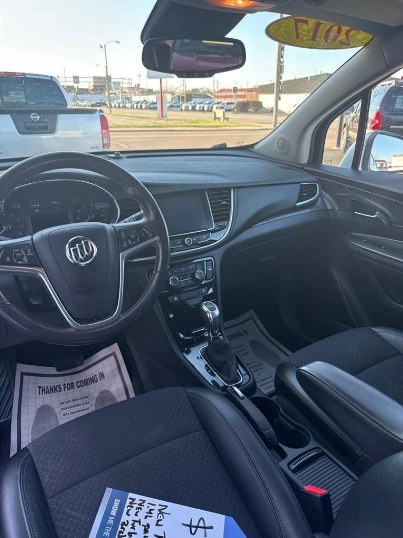 2017 SILVER BUICK ENCORE PREFERRED (KL4CJASB9HB) with an 1.4L engine, Automatic transmission, located at 501 E. Columbia St., Springfield, OH, 45503, (800) 262-7122, 39.925262, -83.801796 - *** New Turbo *** Turbo Lines *** Engine Oil Cooler *** Purge Valve *** New O2 Sensors *** Tune Up *** New Air and Cabin filter *** New Battery *** New Intake Manifold *** New Valve Cover ** New Brakes *** New Tires w/ New TPMS sensors *** New Lugs *** Perfered Package *** FWD *** Clean CarFax *** - Photo#11