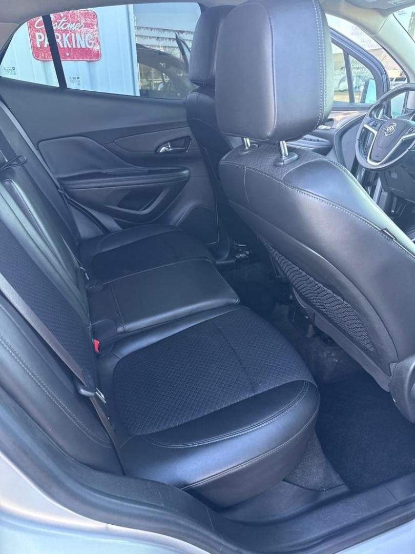 2017 SILVER BUICK ENCORE PREFERRED (KL4CJASB9HB) with an 1.4L engine, Automatic transmission, located at 501 E. Columbia St., Springfield, OH, 45503, (800) 262-7122, 39.925262, -83.801796 - *** New Turbo *** Turbo Lines *** Engine Oil Cooler *** Purge Valve *** New O2 Sensors *** Tune Up *** New Air and Cabin filter *** New Battery *** New Intake Manifold *** New Valve Cover ** New Brakes *** New Tires w/ New TPMS sensors *** New Lugs *** Perfered Package *** FWD *** Clean CarFax *** - Photo#15