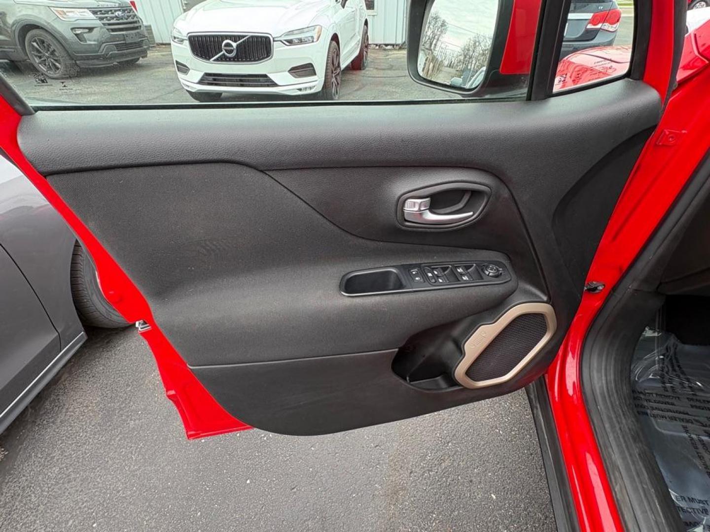 2017 RED JEEP RENEGADE LATITUDE (ZACCJBBB1HP) with an 2.4L engine, Automatic transmission, located at 501 E. Columbia St., Springfield, OH, 45503, (800) 262-7122, 39.925262, -83.801796 - ***1-Owner***Clean Carfax***Latitude***4WD***Heated Seats and Steering Wheel***Remote Start***New Front and Rear Brake Pads and Rotors***New Air Filter and Cabin Air Filter***New Spark Plugs***Fresh Oil Change*** Jay North Auto has offered hand picked vehicles since 1965! Our customer's enjoy a - Photo#7