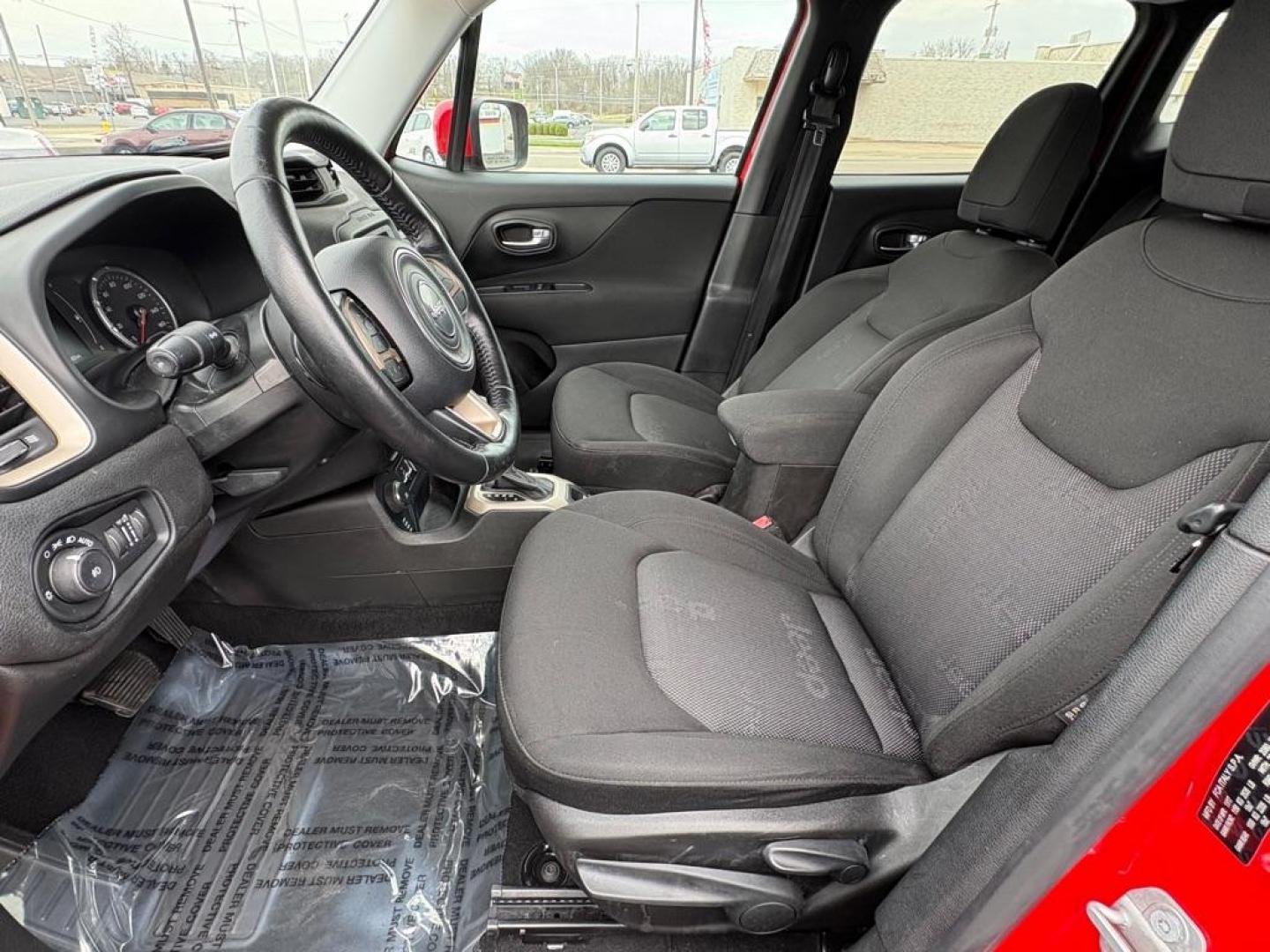 2017 RED JEEP RENEGADE LATITUDE (ZACCJBBB1HP) with an 2.4L engine, Automatic transmission, located at 501 E. Columbia St., Springfield, OH, 45503, (800) 262-7122, 39.925262, -83.801796 - ***1-Owner***Clean Carfax***Latitude***4WD***Heated Seats and Steering Wheel***Remote Start***New Front and Rear Brake Pads and Rotors***New Air Filter and Cabin Air Filter***New Spark Plugs***Fresh Oil Change*** Jay North Auto has offered hand picked vehicles since 1965! Our customer's enjoy a - Photo#8