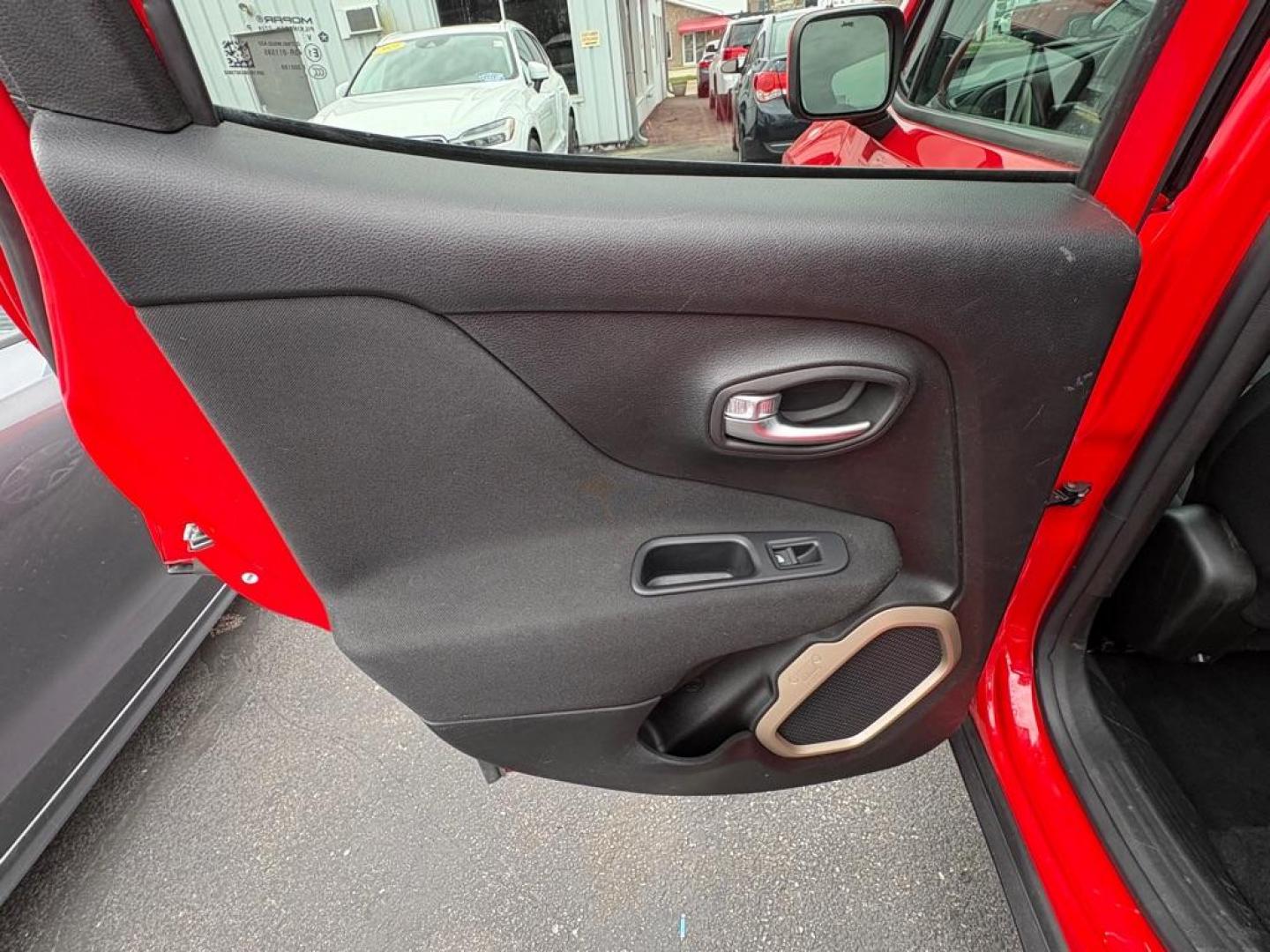 2017 RED JEEP RENEGADE LATITUDE (ZACCJBBB1HP) with an 2.4L engine, Automatic transmission, located at 501 E. Columbia St., Springfield, OH, 45503, (800) 262-7122, 39.925262, -83.801796 - ***1-Owner***Clean Carfax***Latitude***4WD***Heated Seats and Steering Wheel***Remote Start***New Front and Rear Brake Pads and Rotors***New Air Filter and Cabin Air Filter***New Spark Plugs***Fresh Oil Change*** Jay North Auto has offered hand picked vehicles since 1965! Our customer's enjoy a - Photo#10