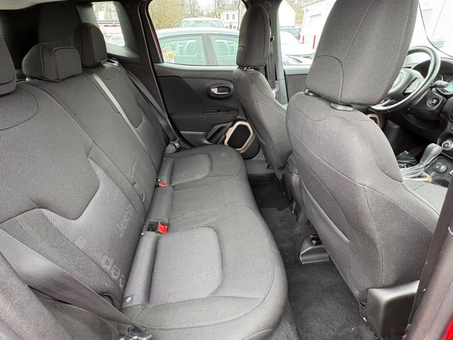 2017 RED JEEP RENEGADE LATITUDE (ZACCJBBB1HP) with an 2.4L engine, Automatic transmission, located at 501 E. Columbia St., Springfield, OH, 45503, (800) 262-7122, 39.925262, -83.801796 - ***1-Owner***Clean Carfax***Latitude***4WD***Heated Seats and Steering Wheel***Remote Start***New Front and Rear Brake Pads and Rotors***New Air Filter and Cabin Air Filter***New Spark Plugs***Fresh Oil Change*** Jay North Auto has offered hand picked vehicles since 1965! Our customer's enjoy a - Photo#14