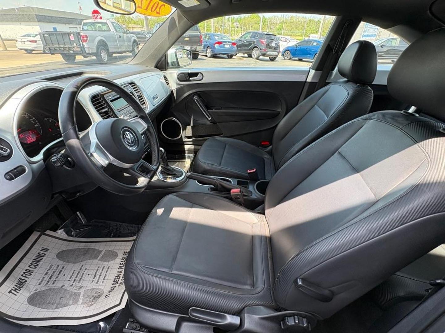 2012 SILVER VOLKSWAGEN BEETLE (3VWJP7AT8CM) with an 2.5L engine, Automatic transmission, located at 501 E. Columbia St., Springfield, OH, 45503, (800) 262-7122, 39.925262, -83.801796 - *** Clean CarFax *** New Brakes *** New Cabin and Air filter *** Oil Change *** Inspection *** NICE *** Jay North Auto has offered hand picked vehicles since 1965! Our customer's enjoy a NO pressure buying experience with a small town feel. We are a preferred dealer for many local credit unions - Photo#7