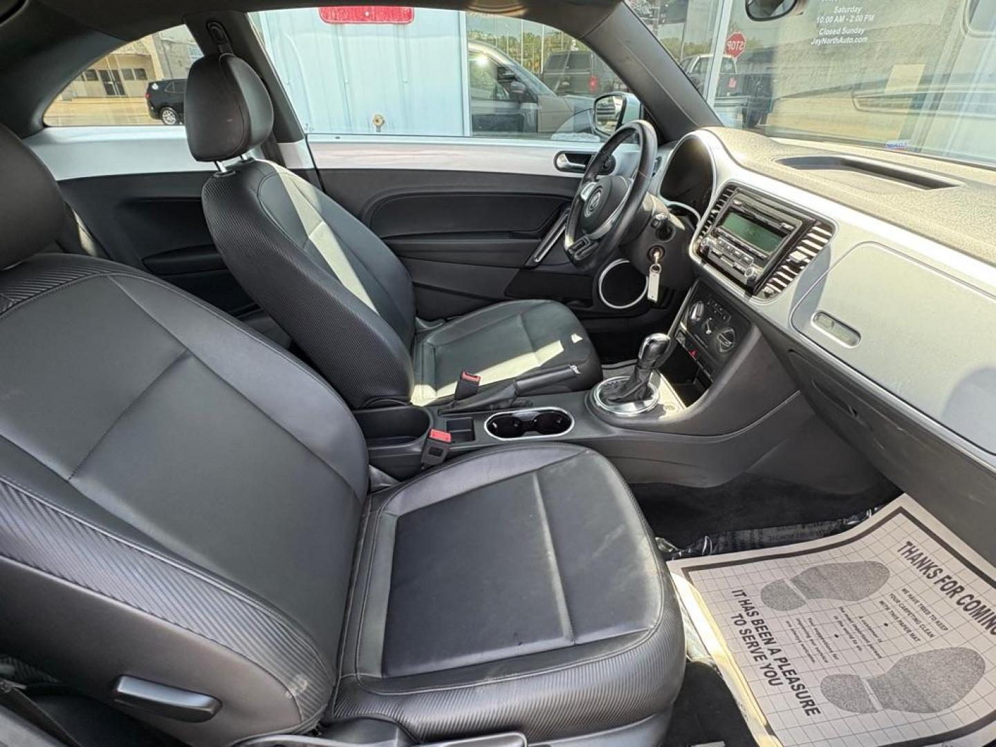 2012 SILVER VOLKSWAGEN BEETLE (3VWJP7AT8CM) with an 2.5L engine, Automatic transmission, located at 501 E. Columbia St., Springfield, OH, 45503, (800) 262-7122, 39.925262, -83.801796 - *** Clean CarFax *** New Brakes *** New Cabin and Air filter *** Oil Change *** Inspection *** NICE *** Jay North Auto has offered hand picked vehicles since 1965! Our customer's enjoy a NO pressure buying experience with a small town feel. We are a preferred dealer for many local credit unions - Photo#13