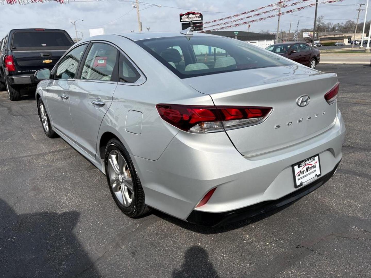 2018 SILVER HYUNDAI SONATA SEL (5NPE34AF6JH) with an 2.4L engine, Automatic transmission, located at 501 E. Columbia St., Springfield, OH, 45503, (800) 262-7122, 39.925262, -83.801796 - ***Price Includes Doc Fee!***SEL***Blind Spot***Heated Seats***Apple Carplay***New Battery***New Front Brake Pads and Rotors***New Spark Plugs***New Wiper Blades***New Air Filter and Cabin Air Filter*** Jay North Auto has offered hand picked vehicles since 1965! Our customer's enjoy a NO pressu - Photo#4