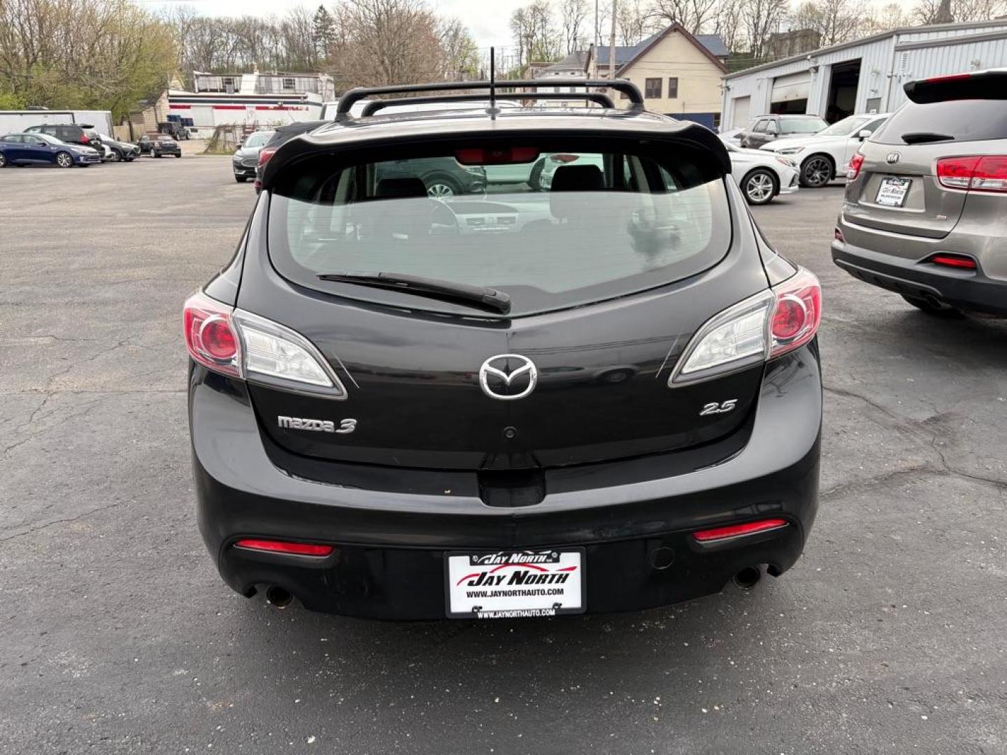 2010 BLACK MAZDA 3 S (JM1BL1H65A1) with an 2.5L engine, Automatic transmission, located at 501 E. Columbia St., Springfield, OH, 45503, (800) 262-7122, 39.925262, -83.801796 - ***Price Includes Documentation Fee!***S***Hatchback***New Front Brake Pads and Rotors***New Tires***New O2 Sensor***New Air Filter and Cabin Air Filter***New Wiper Blades***Fresh Oil Change*** Jay North Auto has offered hand picked vehicles since 1965! Our customer's enjoy a NO pressure buying - Photo#3