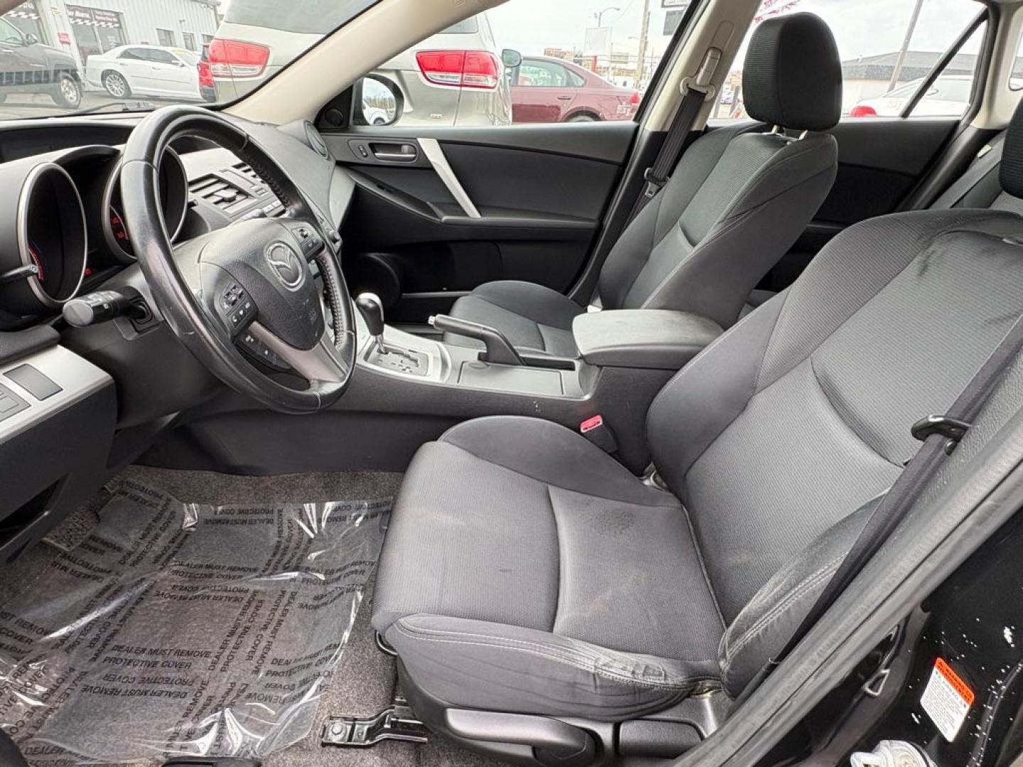 2010 BLACK MAZDA 3 S (JM1BL1H65A1) with an 2.5L engine, Automatic transmission, located at 501 E. Columbia St., Springfield, OH, 45503, (800) 262-7122, 39.925262, -83.801796 - ***Price Includes Documentation Fee!***S***Hatchback***New Front Brake Pads and Rotors***New Tires***New O2 Sensor***New Air Filter and Cabin Air Filter***New Wiper Blades***Fresh Oil Change*** Jay North Auto has offered hand picked vehicles since 1965! Our customer's enjoy a NO pressure buying - Photo#8