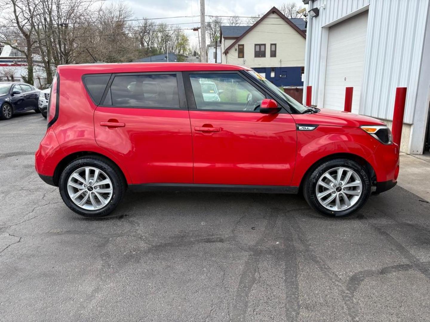 2019 RED KIA SOUL + (KNDJP3A50K7) with an 2.0L engine, Automatic transmission, located at 501 E. Columbia St., Springfield, OH, 45503, (800) 262-7122, 39.925262, -83.801796 - ***Price Includes Documentation Fee***Clean Carfax***Let Your SOUL Glow***New Front and Rear Brake Pads and Rotors***New Tires***New Wiper Blades***New Air Filter and Cabin Air Filter***Fresh Oil Change*** Jay North Auto has offered hand picked vehicles since 1965! Our customer's enjoy a NO pre - Photo#1