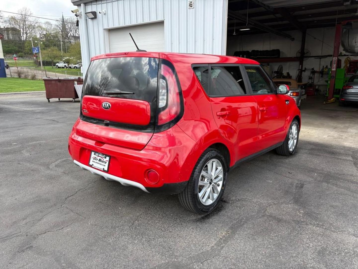 2019 RED KIA SOUL + (KNDJP3A50K7) with an 2.0L engine, Automatic transmission, located at 501 E. Columbia St., Springfield, OH, 45503, (800) 262-7122, 39.925262, -83.801796 - ***Price Includes Documentation Fee***Clean Carfax***Let Your SOUL Glow***New Front and Rear Brake Pads and Rotors***New Tires***New Wiper Blades***New Air Filter and Cabin Air Filter***Fresh Oil Change*** Jay North Auto has offered hand picked vehicles since 1965! Our customer's enjoy a NO pre - Photo#2