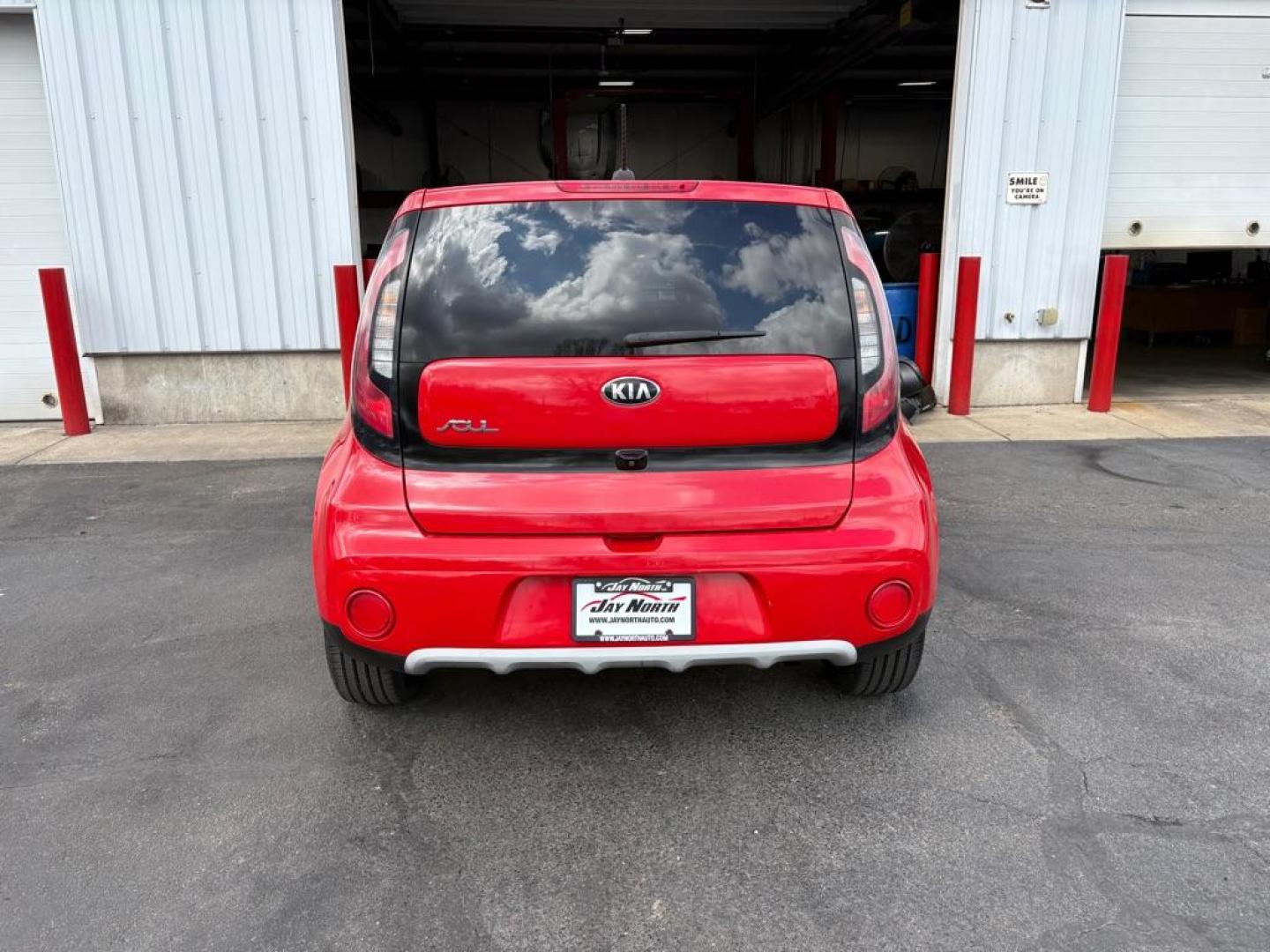 2019 RED KIA SOUL + (KNDJP3A50K7) with an 2.0L engine, Automatic transmission, located at 501 E. Columbia St., Springfield, OH, 45503, (800) 262-7122, 39.925262, -83.801796 - ***Price Includes Documentation Fee***Clean Carfax***Let Your SOUL Glow***New Front and Rear Brake Pads and Rotors***New Tires***New Wiper Blades***New Air Filter and Cabin Air Filter***Fresh Oil Change*** Jay North Auto has offered hand picked vehicles since 1965! Our customer's enjoy a NO pre - Photo#3