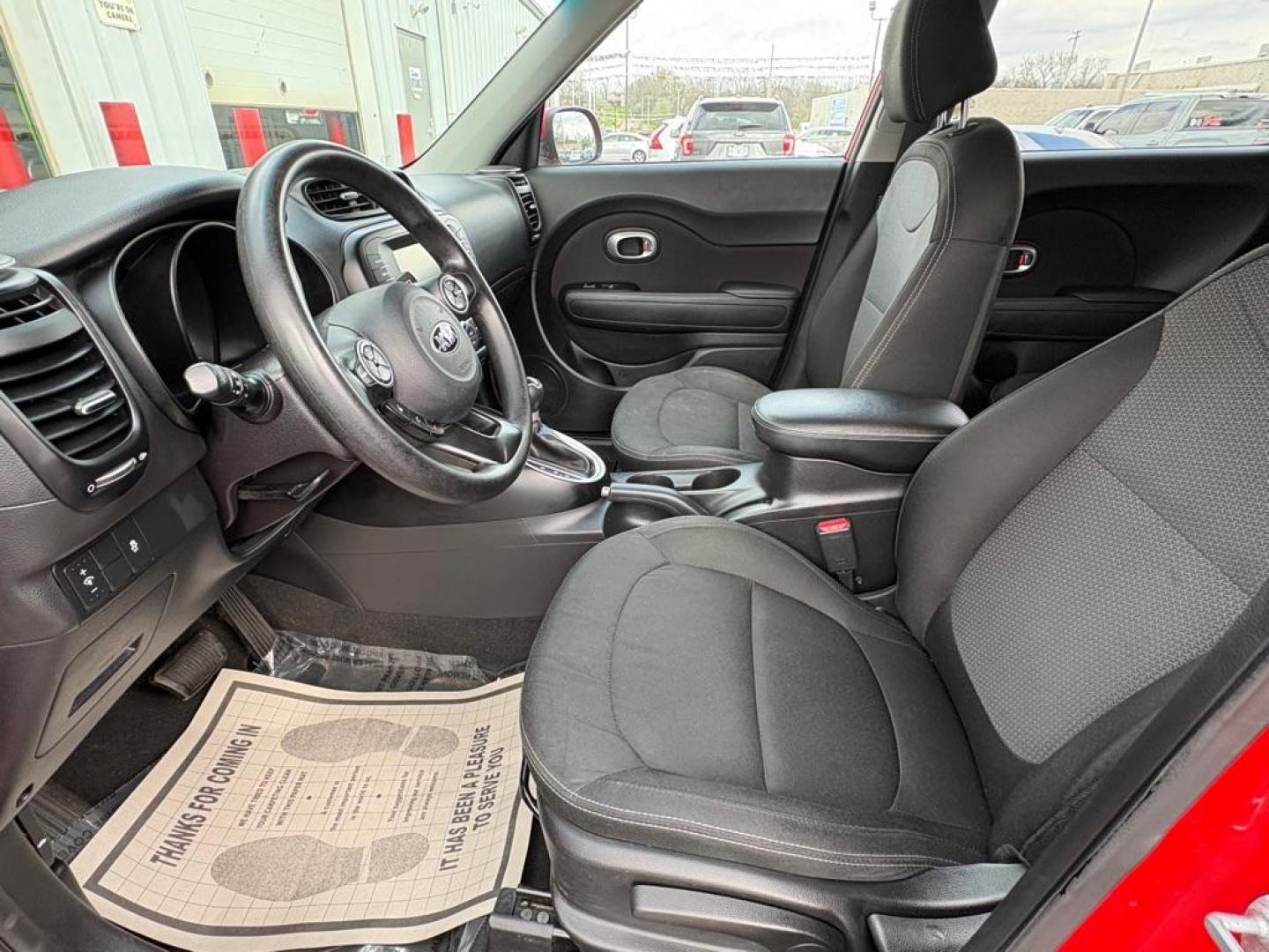 2019 RED KIA SOUL + (KNDJP3A50K7) with an 2.0L engine, Automatic transmission, located at 501 E. Columbia St., Springfield, OH, 45503, (800) 262-7122, 39.925262, -83.801796 - ***Price Includes Documentation Fee***Clean Carfax***Let Your SOUL Glow***New Front and Rear Brake Pads and Rotors***New Tires***New Wiper Blades***New Air Filter and Cabin Air Filter***Fresh Oil Change*** Jay North Auto has offered hand picked vehicles since 1965! Our customer's enjoy a NO pre - Photo#9