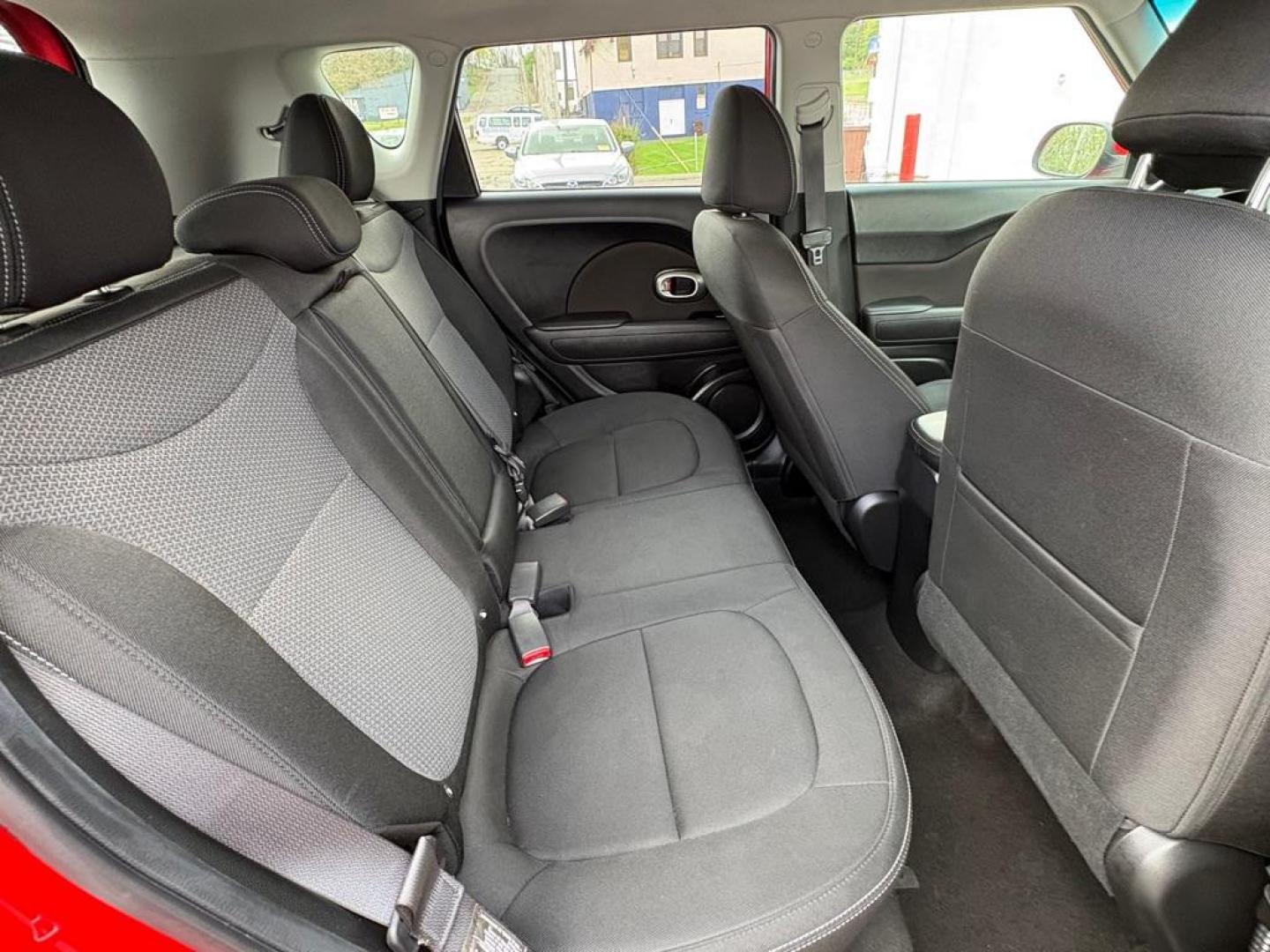 2019 RED KIA SOUL + (KNDJP3A50K7) with an 2.0L engine, Automatic transmission, located at 501 E. Columbia St., Springfield, OH, 45503, (800) 262-7122, 39.925262, -83.801796 - ***Price Includes Documentation Fee***Clean Carfax***Let Your SOUL Glow***New Front and Rear Brake Pads and Rotors***New Tires***New Wiper Blades***New Air Filter and Cabin Air Filter***Fresh Oil Change*** Jay North Auto has offered hand picked vehicles since 1965! Our customer's enjoy a NO pre - Photo#15