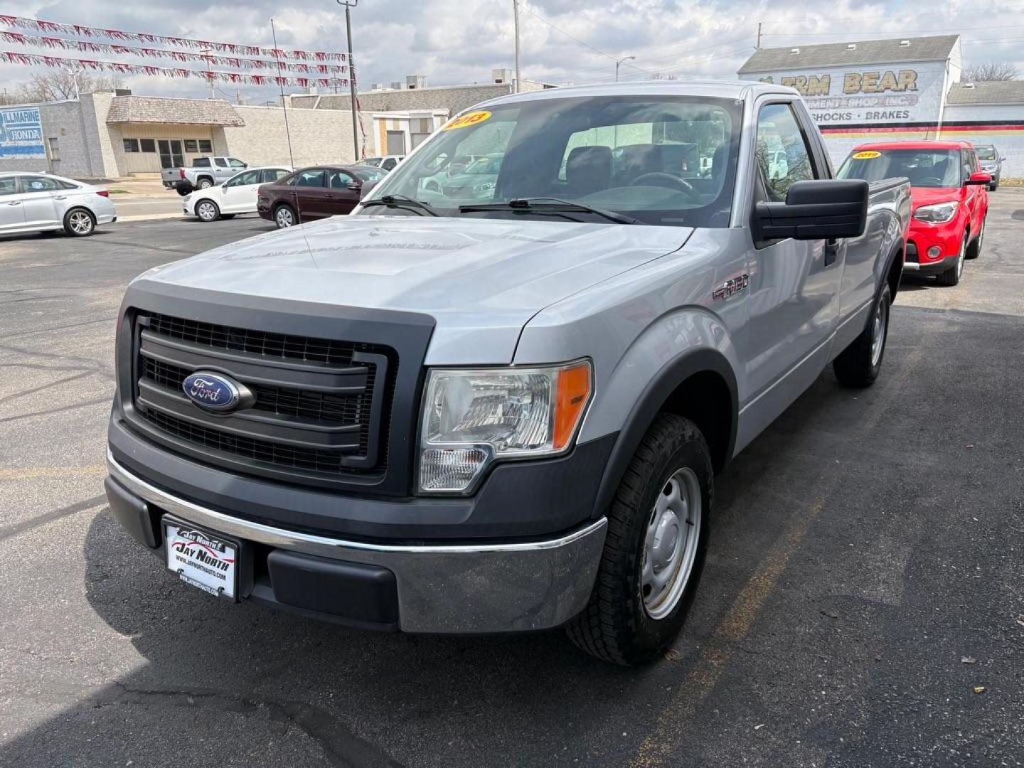 2013 SILVER FORD F150 XL REGULAR CAB (1FTMF1CM0DK) with an 3.7L engine, Automatic transmission, located at 501 E. Columbia St., Springfield, OH, 45503, (800) 262-7122, 39.925262, -83.801796 - ***Price Includes Documentation Fee!***LOW MILES***Only 37k Miles***XL***Tommy Gate***3.7L V6***New Rear Shocks***New Rear Brakes***New Air Filter***New Wipers***Fresh Oil Change*** Jay North Auto has offered hand picked vehicles since 1965! Our customer's enjoy a NO pressure buying experience - Photo#5