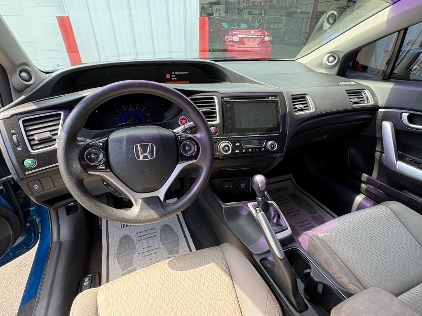 2015 BLUE HONDA CIVIC EX (2HGFG3A8XFH) with an 1.8L engine, 5-Speed Manual transmission, located at 501 E. Columbia St., Springfield, OH, 45503, (800) 262-7122, 39.925262, -83.801796 - ***Price Includes Dealer Documentation Fee!***EX***Coupe***5-Speed***Moonroof***New Battery***All New Brake Pads and Rotors***New Cabin Air Filter***Fresh Oil Change*** Jay North Auto has offered hand picked vehicles since 1965! Our customer's enjoy a NO pressure buying experience with a small - Photo#11
