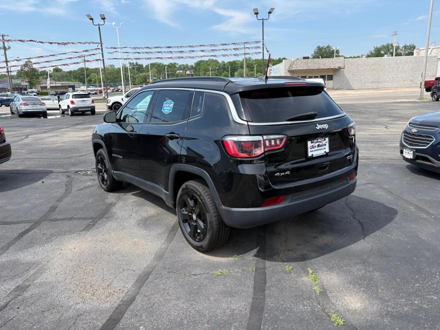 2019 BLACK JEEP COMPASS LATITUDE (3C4NJDBB1KT) with an 2.4L engine, Automatic transmission, located at 501 E. Columbia St., Springfield, OH, 45503, (800) 262-7122, 39.925262, -83.801796 - *** New Tires *** New Aux Battery *** 4x4 *** Clean CarFax *** Apple CarPlay *** New Front Brakes *** New Wipers *** New Cabin and Air Filters *** Oil Chage *** New Stabilizer link *** Nice !!! Jay North Auto has offered hand picked vehicles since 1965! Our customer's enjoy a NO pressure buying e - Photo#3