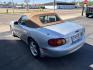 1999 SILVER MAZDA MX-5 MIATA (JM1NB3530X0) with an 1.8L engine, Automatic transmission, located at 501 E. Columbia St., Springfield, OH, 45503, (800) 262-7122, 39.925262, -83.801796 - *** New Tires *** New Top *** New Brakes *** Tune Up *** Oil Change *** New Belt *** New Harmonic Balancer *** Clean CarFax *** Jay North Auto has offered hand picked vehicles since 1965! Our customer's enjoy a NO pressure buying experience with a small town feel. We are a preferred dealer for - Photo#4