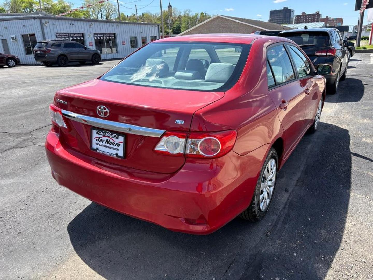 2012 RED TOYOTA COROLLA LE (5YFBU4EE9CP) with an 1.8L engine, Automatic transmission, located at 501 E. Columbia St., Springfield, OH, 45503, (800) 262-7122, 39.925262, -83.801796 - ********** Available soon call to check availability 937-325-3748 Jay North Auto has offered hand picked vehicles since 1965! Our customer's enjoy a NO pressure buying experience with a small town feel. We are a preferred dealer for many local credit unions and lenders. Bad credit? No Credit/Fi - Photo#3