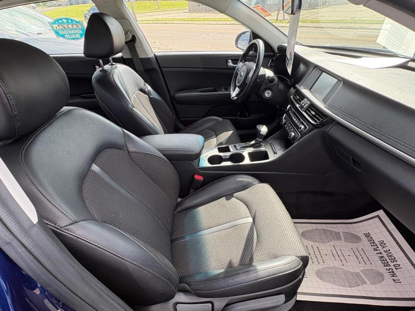 2018 BLUE KIA OPTIMA S (5XXGT4L39JG) with an 2.4L engine, Automatic transmission, located at 501 E. Columbia St., Springfield, OH, 45503, (800) 262-7122, 39.925262, -83.801796 - *** Tune Up *** New Wipers *** New Rear Brakes *** New Cabin and Air filter *** Inspection *** Oil change *** New Valve cover gasket and fuel pump gasket *** Newer Tires *** Panoramic Roof *** Premium Audio *** S sport *** Apple CarPlay *** Back Up Camera *** Blind spot w/ cross traffic alert *** Pa - Photo#16