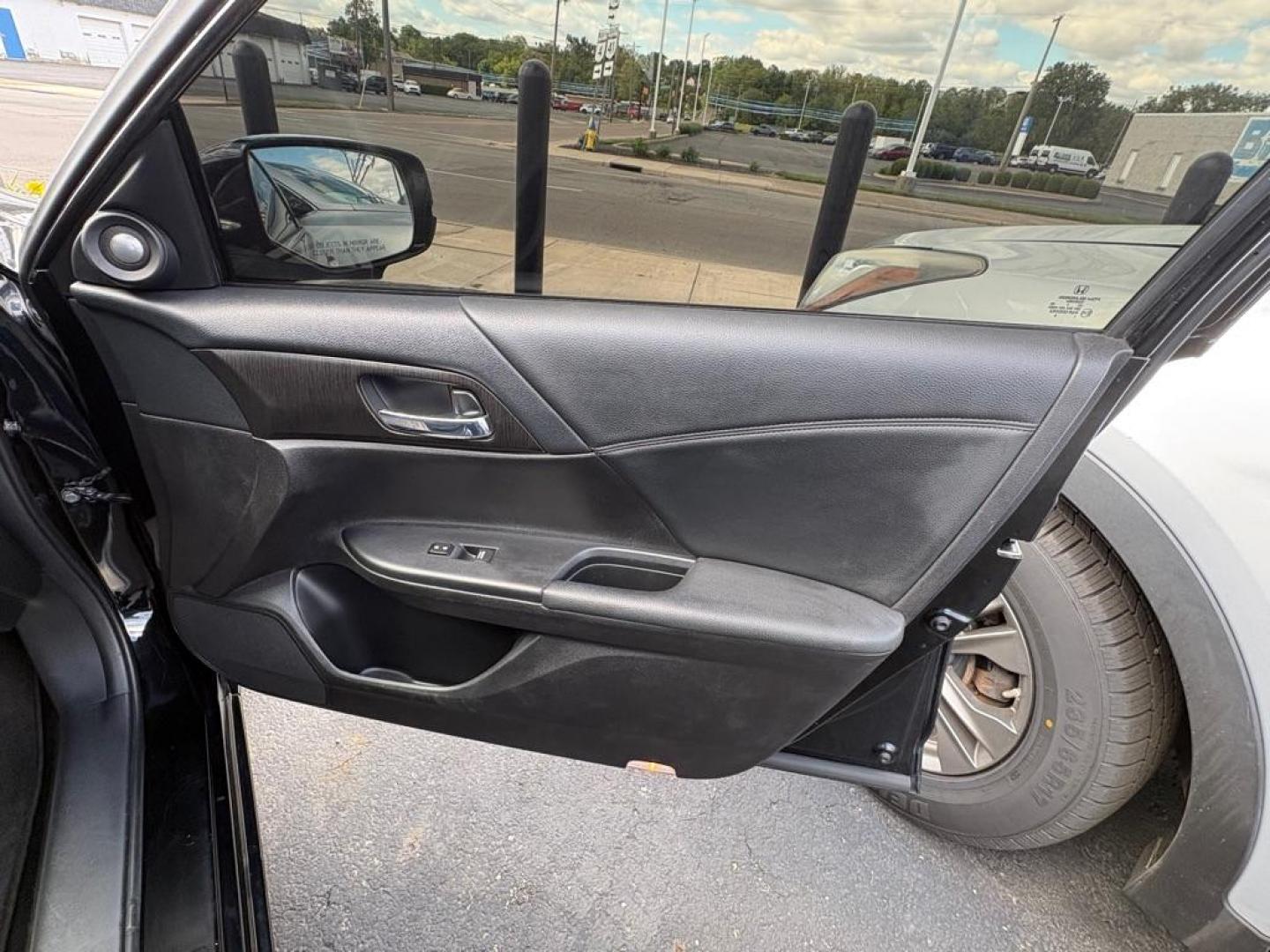 2015 BLACK HONDA ACCORD EXL (1HGCR3F80FA) with an 3.5L engine, Automatic transmission, located at 501 E. Columbia St., Springfield, OH, 45503, (800) 262-7122, 39.925262, -83.801796 - *** New Tires *** New Brakes *** Oil Change *** Moonroof *** V6 *** EXL *** Inspection *** Tune Up *** New Cabin and Air Filter *** Leather Heated Seats *** Back Up Camera *** Premium Audio *** Jay North Auto has offered hand picked vehicles since 1965! Our customer's enjoy a NO pressure buying- Photo#16
