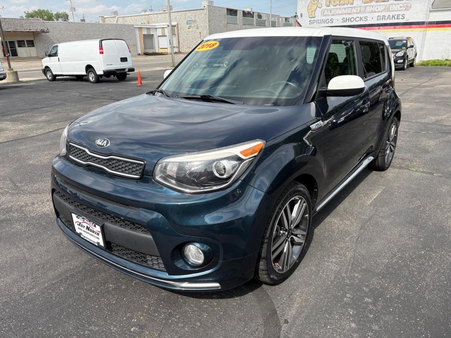 2018 BLUE KIA SOUL + (KNDJP3A57J7) with an 2.0L engine, Automatic transmission, located at 501 E. Columbia St., Springfield, OH, 45503, (800) 262-7122, 39.925262, -83.801796 - ***Clean Carfax***1 Millionth Special Edition Package***Navigation***Apple Carplay***2-Tone Roof***Harman Kardon Premium Audio System***New Tires***New Rear Brake Pads and Rotors*** Fresh Oil Change*** Jay North Auto has offered hand picked vehicles since 1965! Our customer's enjoy a NO pressur - Photo#5