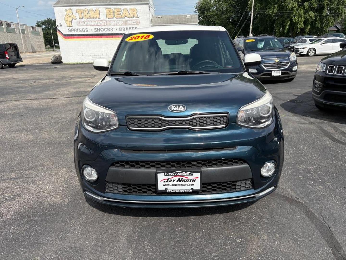 2018 BLUE KIA SOUL + (KNDJP3A57J7) with an 2.0L engine, Automatic transmission, located at 501 E. Columbia St., Springfield, OH, 45503, (800) 262-7122, 39.925262, -83.801796 - ***Clean Carfax***1 Millionth Special Edition Package***Navigation***Apple Carplay***2-Tone Roof***Harman Kardon Premium Audio System***New Tires***New Rear Brake Pads and Rotors*** Fresh Oil Change*** Jay North Auto has offered hand picked vehicles since 1965! Our customer's enjoy a NO pressur - Photo#6