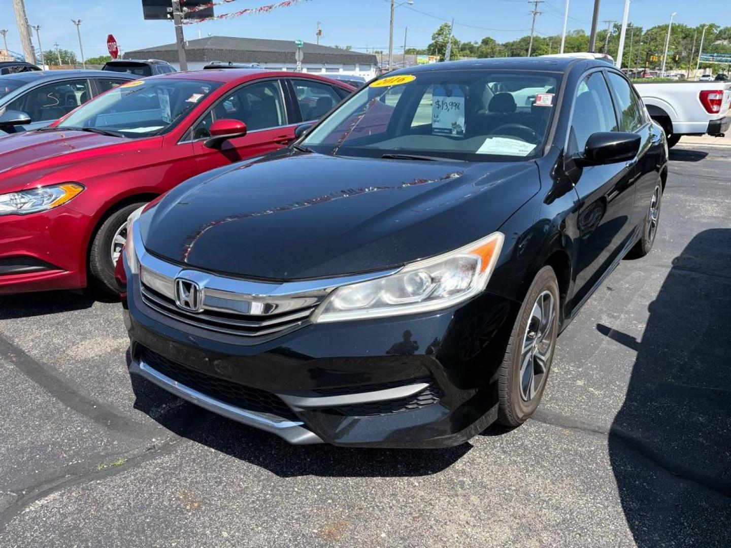 2016 BLACK HONDA ACCORD LX (1HGCR2F38GA) with an 2.4L engine, Continuously Variable transmission, located at 501 E. Columbia St., Springfield, OH, 45503, (800) 262-7122, 39.925262, -83.801796 - *** Tune Up *** New Cabin and Air Filter *** 2 Owner Clean CarFax *** Back Up Camera *** Nice *** Jay North Auto has offered hand picked vehicles since 1965! Our customer's enjoy a NO pressure buying experience with a small town feel. We are a preferred dealer for many local credit unions and - Photo#4