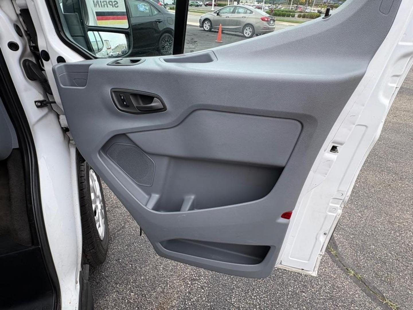 2019 WHITE FORD TRANSIT T-350 XLT (1FBZX2ZM7KK) with an 3.7L engine, Automatic transmission, located at 501 E. Columbia St., Springfield, OH, 45503, (800) 262-7122, 39.925262, -83.801796 - *** Clean CarFax w/ 25 Service Records *** Oil Change *** Inspection *** New Cabin and Air filter *** New Battery *** New Brakes *** 15 Passenger *** OPTIONAL EQUIPMENT/OTHER PREFERRED EQUIPMENT PKG.302A 3.73 RATIO REGULAR AXLE X73 9000# GVWR PACKAGE CHARCOAL CLOTH 2WAY SD ARBAGS 50 STATE E - Photo#18