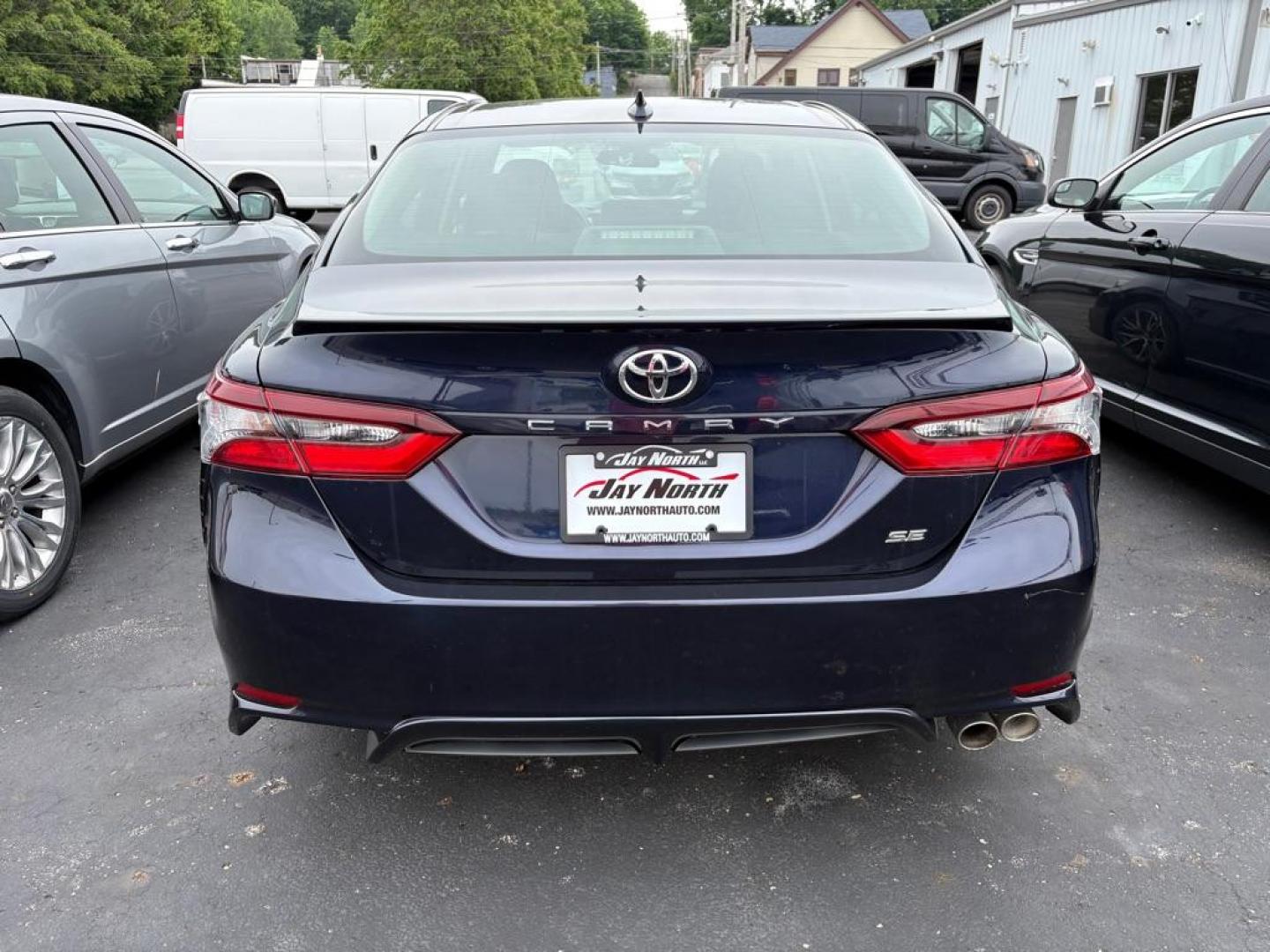 2021 BLUE TOYOTA CAMRY SE (4T1G11AK8MU) with an 2.5L engine, Automatic transmission, located at 501 E. Columbia St., Springfield, OH, 45503, (800) 262-7122, 39.925262, -83.801796 - *** New Tires *** NICE *** SE *** New Brakes *** New Wipers *** New Battery *** New Cabin and Air filter *** Oil Change *** Inspection *** FWD *** Back Up Camera *** Alloy Wheels *** Jay North Auto has offered hand picked vehicles since 1965! Our customer's enjoy a NO pressure buying experience - Photo#2