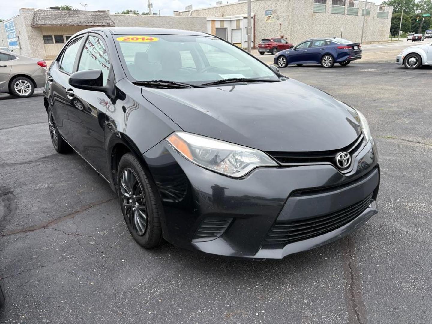 2014 BLACK TOYOTA COROLLA LE (2T1BURHE5EC) with an 1.8L engine, Automatic transmission, located at 501 E. Columbia St., Springfield, OH, 45503, (800) 262-7122, 39.925262, -83.801796 - *** Tune Up *** New Cabin and Air filter *** Inspection *** New wipers *** Oil Change *** FWD *** Jay North Auto has offered hand picked vehicles since 1965! Our customer's enjoy a NO pressure buying experience with a small town feel. We are a preferred dealer for many local credit unions an - Photo#0