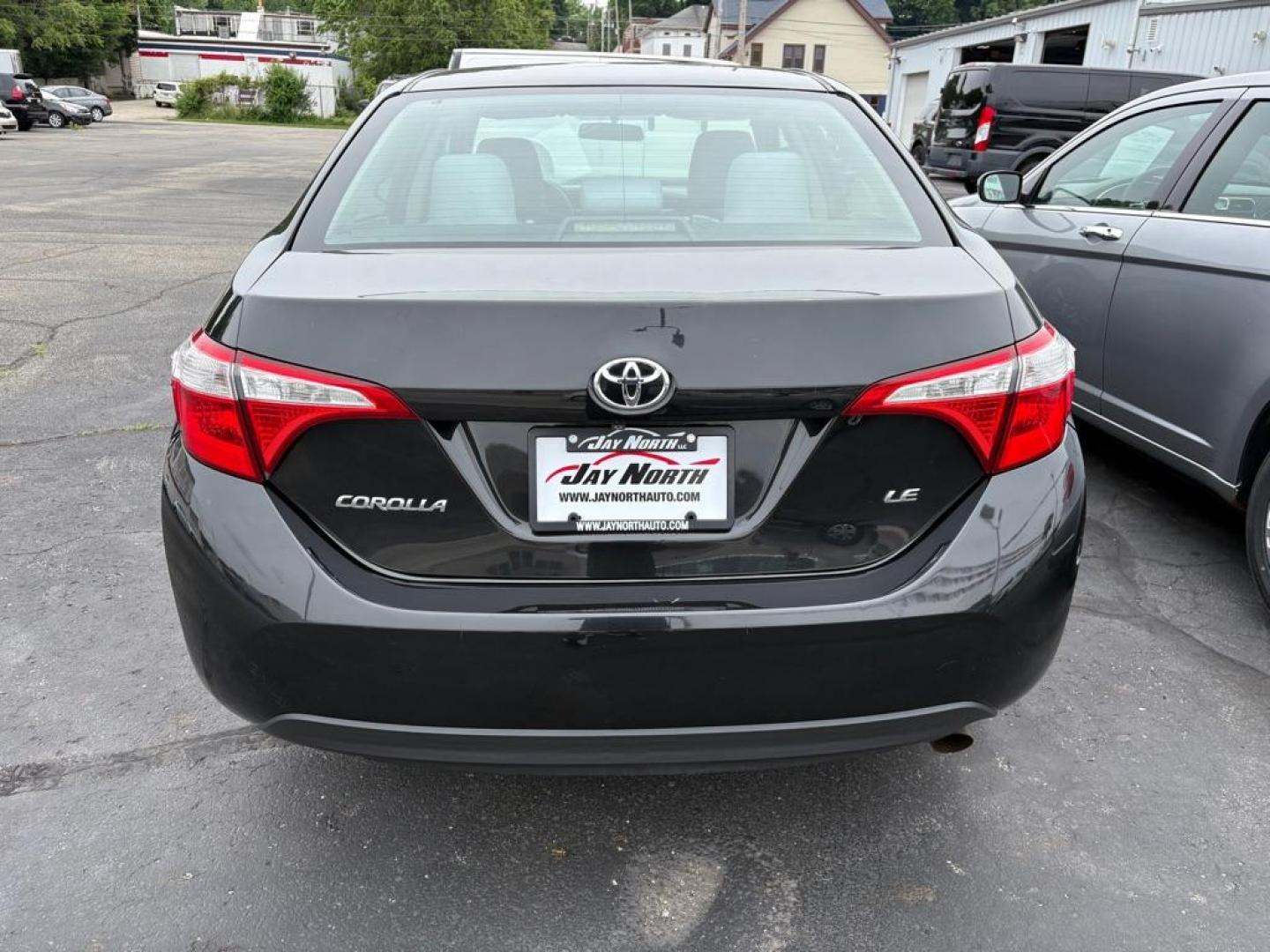2014 BLACK TOYOTA COROLLA LE (2T1BURHE5EC) with an 1.8L engine, Automatic transmission, located at 501 E. Columbia St., Springfield, OH, 45503, (800) 262-7122, 39.925262, -83.801796 - *** Tune Up *** New Cabin and Air filter *** Inspection *** New wipers *** Oil Change *** FWD *** Jay North Auto has offered hand picked vehicles since 1965! Our customer's enjoy a NO pressure buying experience with a small town feel. We are a preferred dealer for many local credit unions an - Photo#2