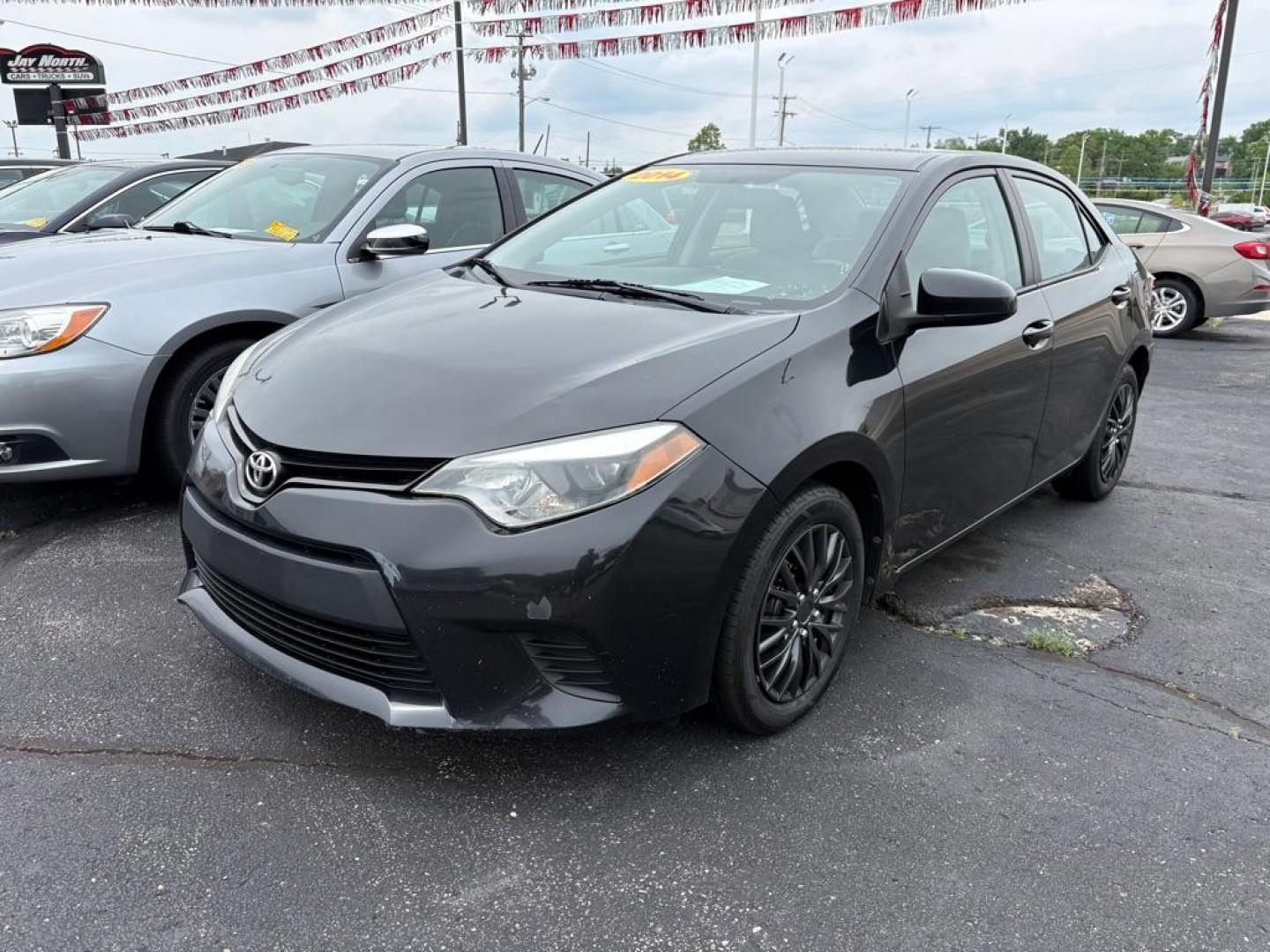 2014 BLACK TOYOTA COROLLA LE (2T1BURHE5EC) with an 1.8L engine, Automatic transmission, located at 501 E. Columbia St., Springfield, OH, 45503, (800) 262-7122, 39.925262, -83.801796 - *** Tune Up *** New Cabin and Air filter *** Inspection *** New wipers *** Oil Change *** FWD *** Jay North Auto has offered hand picked vehicles since 1965! Our customer's enjoy a NO pressure buying experience with a small town feel. We are a preferred dealer for many local credit unions an - Photo#5