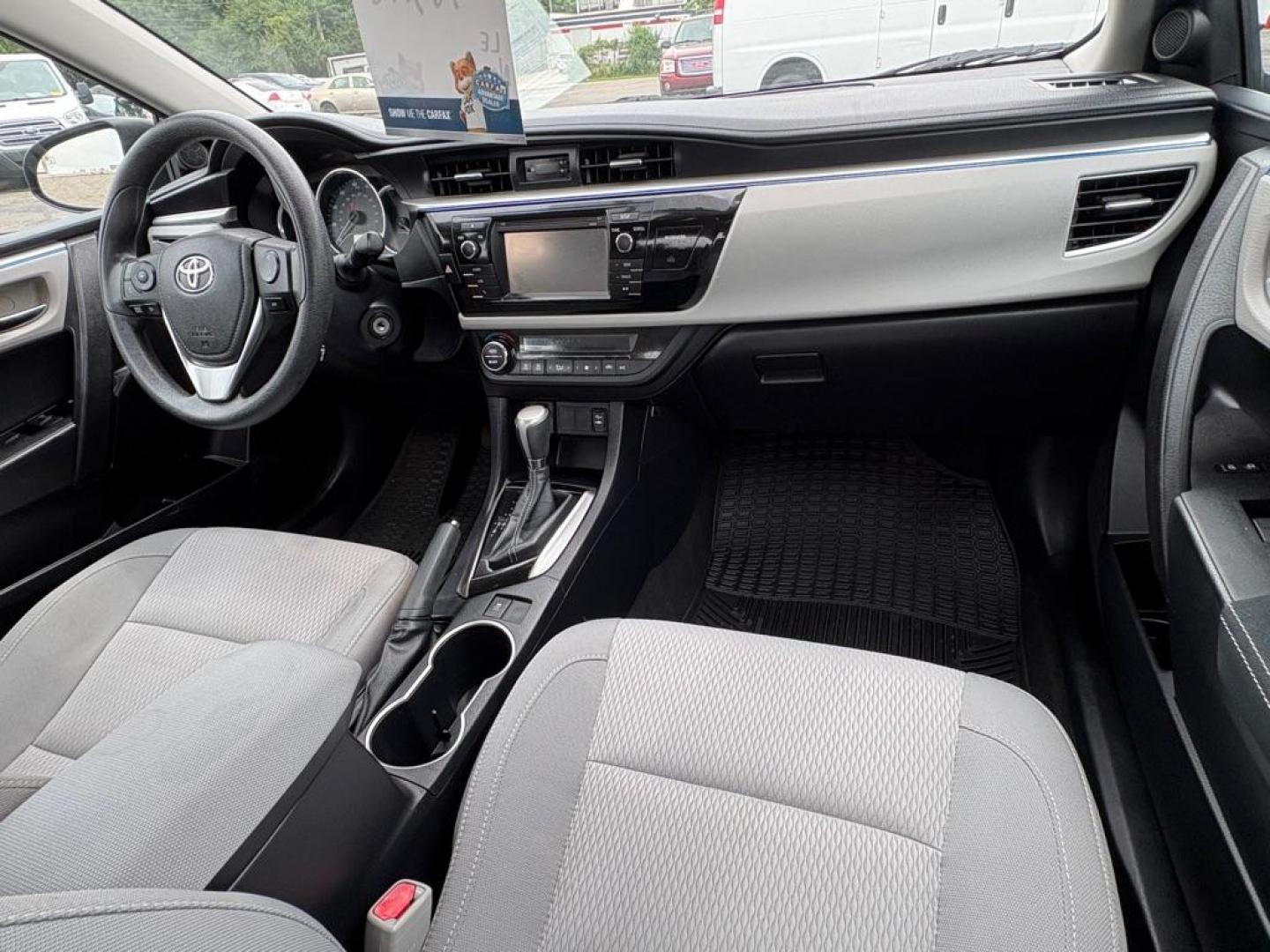 2014 BLACK TOYOTA COROLLA LE (2T1BURHE5EC) with an 1.8L engine, Automatic transmission, located at 501 E. Columbia St., Springfield, OH, 45503, (800) 262-7122, 39.925262, -83.801796 - *** Tune Up *** New Cabin and Air filter *** Inspection *** New wipers *** Oil Change *** FWD *** Jay North Auto has offered hand picked vehicles since 1965! Our customer's enjoy a NO pressure buying experience with a small town feel. We are a preferred dealer for many local credit unions an - Photo#17
