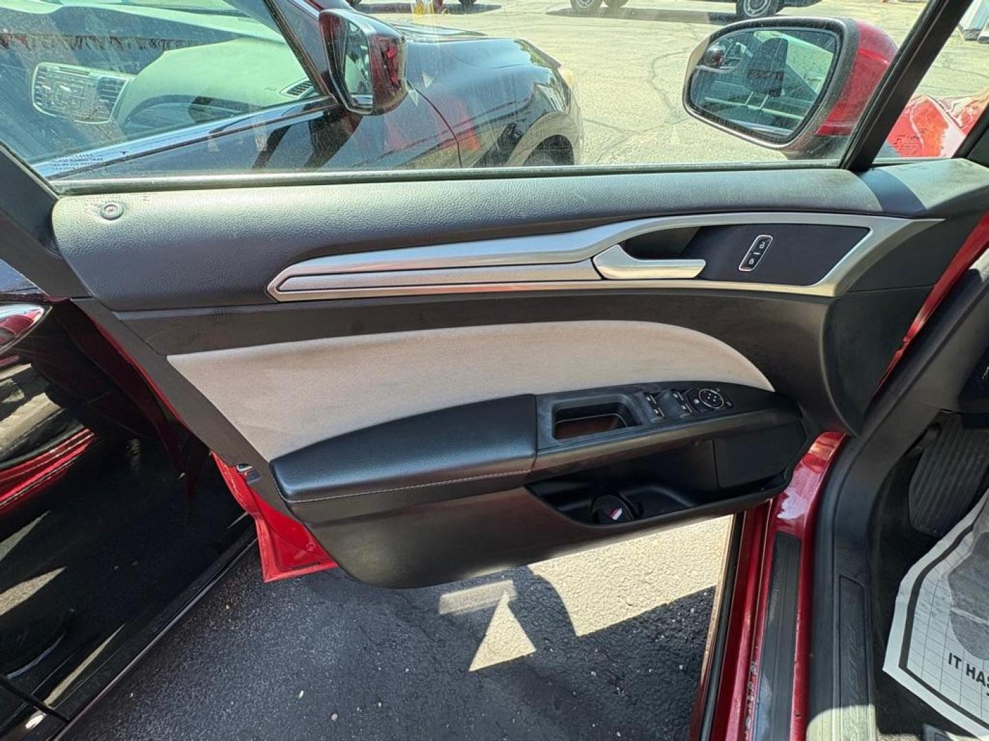 2017 RED FORD FUSION S (3FA6P0G73HR) with an 2.5L engine, Automatic transmission, located at 501 E. Columbia St., Springfield, OH, 45503, (800) 262-7122, 39.925262, -83.801796 - *** Low miles *** Tune Up *** New Front Brakes *** Oil Change *** New Battery *** New Cabin and Air filter*** Jay North Auto has offered hand picked vehicles since 1965! Our customer's enjoy a NO pressure buying experience with a small town feel. We are a preferred dealer for many local credit - Photo#6