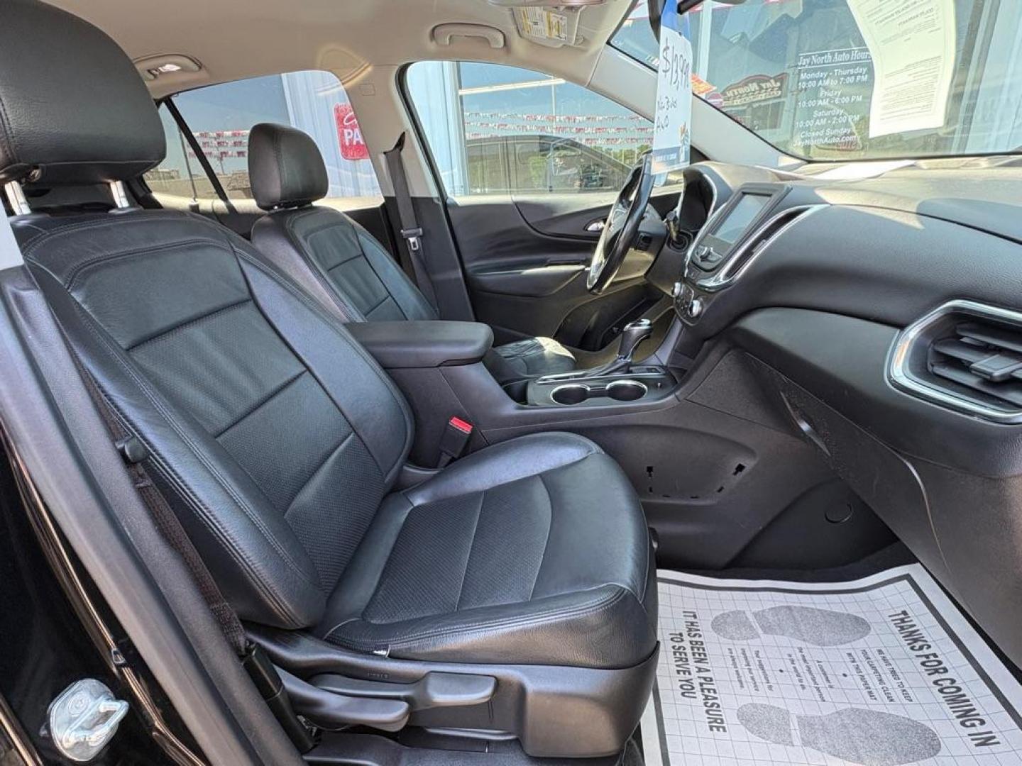2018 BLACK CHEVROLET EQUINOX LT (2GNAXSEV2J6) with an 1.5L engine, Automatic transmission, located at 501 E. Columbia St., Springfield, OH, 45503, (800) 262-7122, 39.925262, -83.801796 - *** All Wheel Drive *** New Brakes *** New Cabin and Air filter *** Oil Change *** Inspection *** Back Up Camera *** 19 Service Records on CarFax *** Jay North Auto has offered hand picked vehicles since 1965! Our customer's enjoy a NO pressure buying experience with a small town feel. We ar - Photo#16