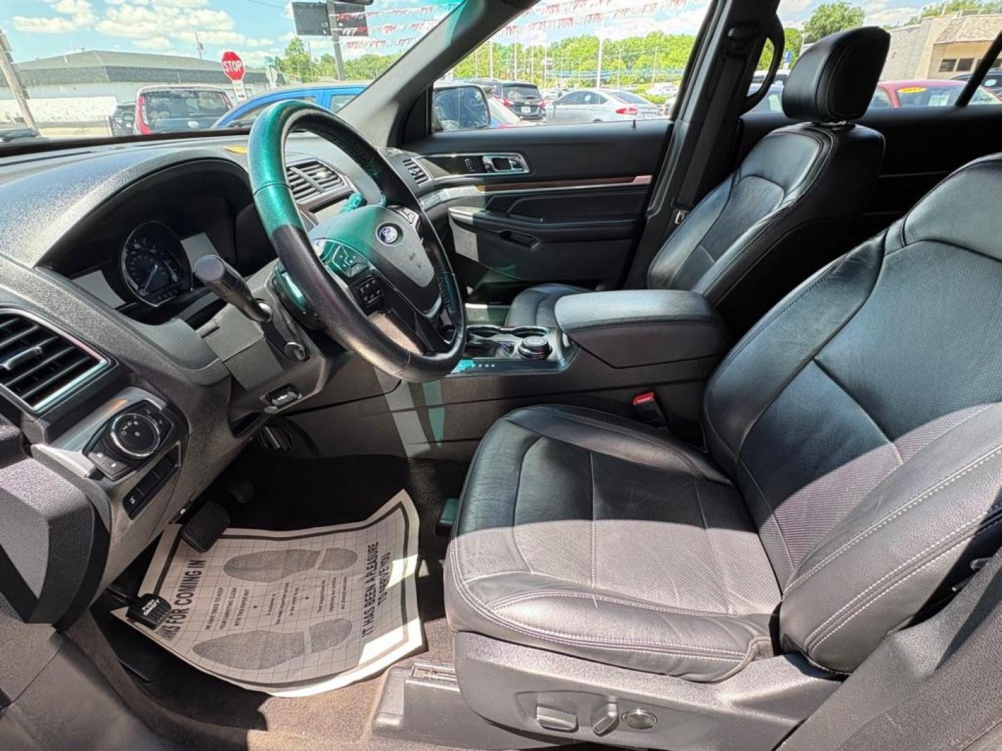 2016 GRAY FORD EXPLORER LIMITED (1FM5K8F85GG) with an 3.5L engine, Automatic transmission, located at 501 E. Columbia St., Springfield, OH, 45503, (800) 262-7122, 39.925262, -83.801796 - ***Clean Carfax***Limited***4WD***Heated and Cooled Leather Seating***Navigation***Remote Start***Power Liftgate***All New Brake Pads and Rotors***New Air Filter and Cabin Air Filter***New Wiper Blades***All New Tire Sensors***Fresh Oil Change*** Jay North Auto has offered hand picked vehicles - Photo#8